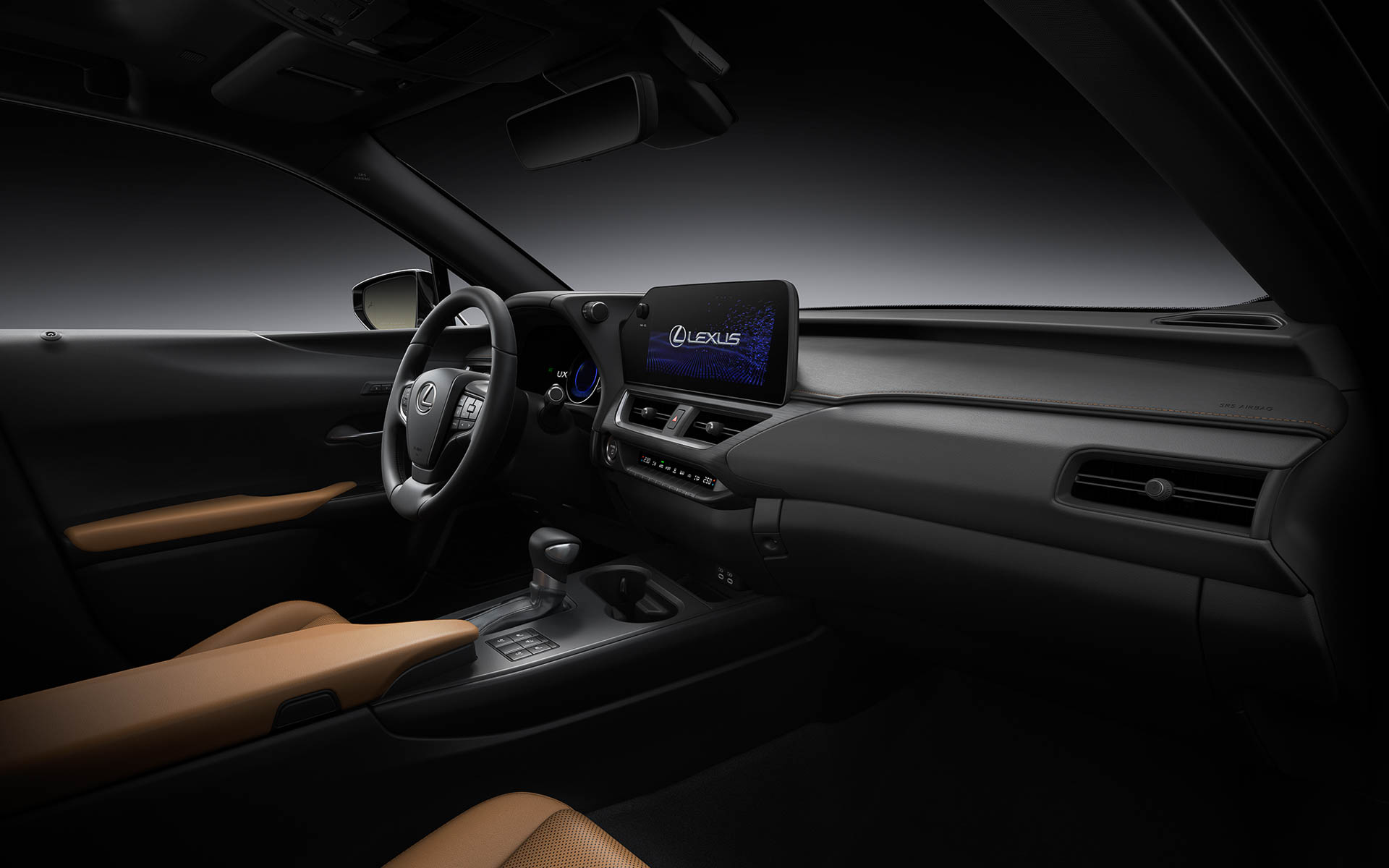 LEXUS UX インテリアカラー ヘーゼル（プロトタイプ）