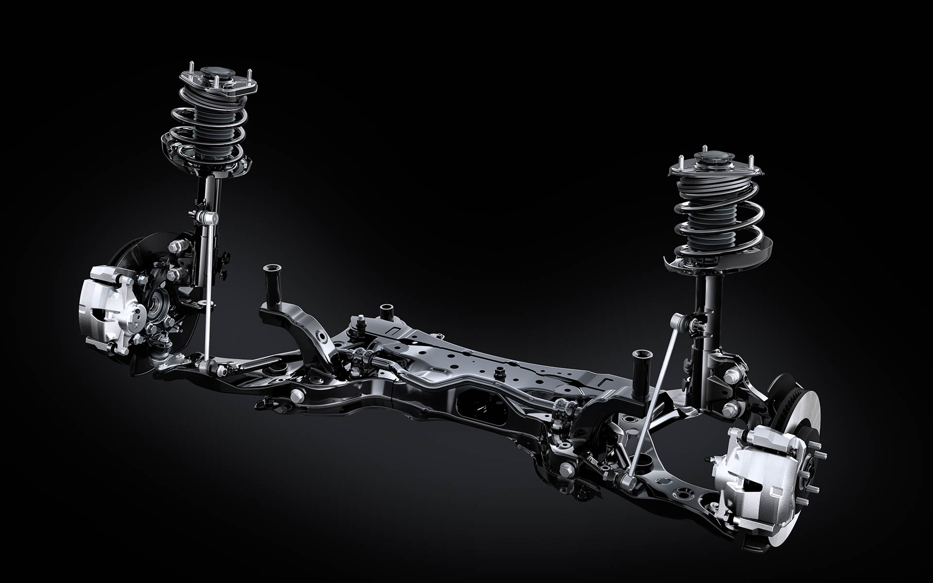 LEXUS UX フロントサスペンション（プロトタイプ）