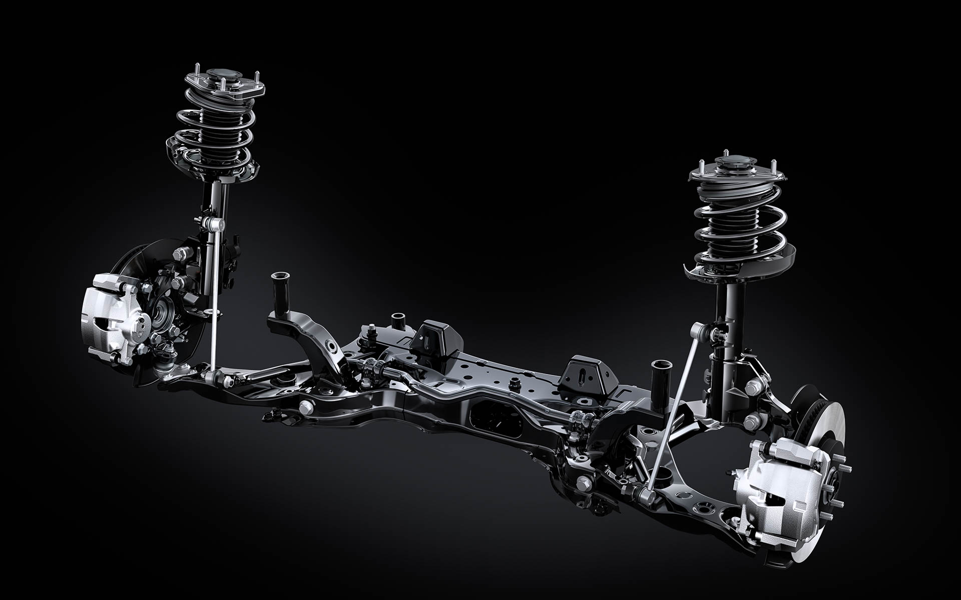 LEXUS UX フロントサスペンション（F SPORT/プロトタイプ）