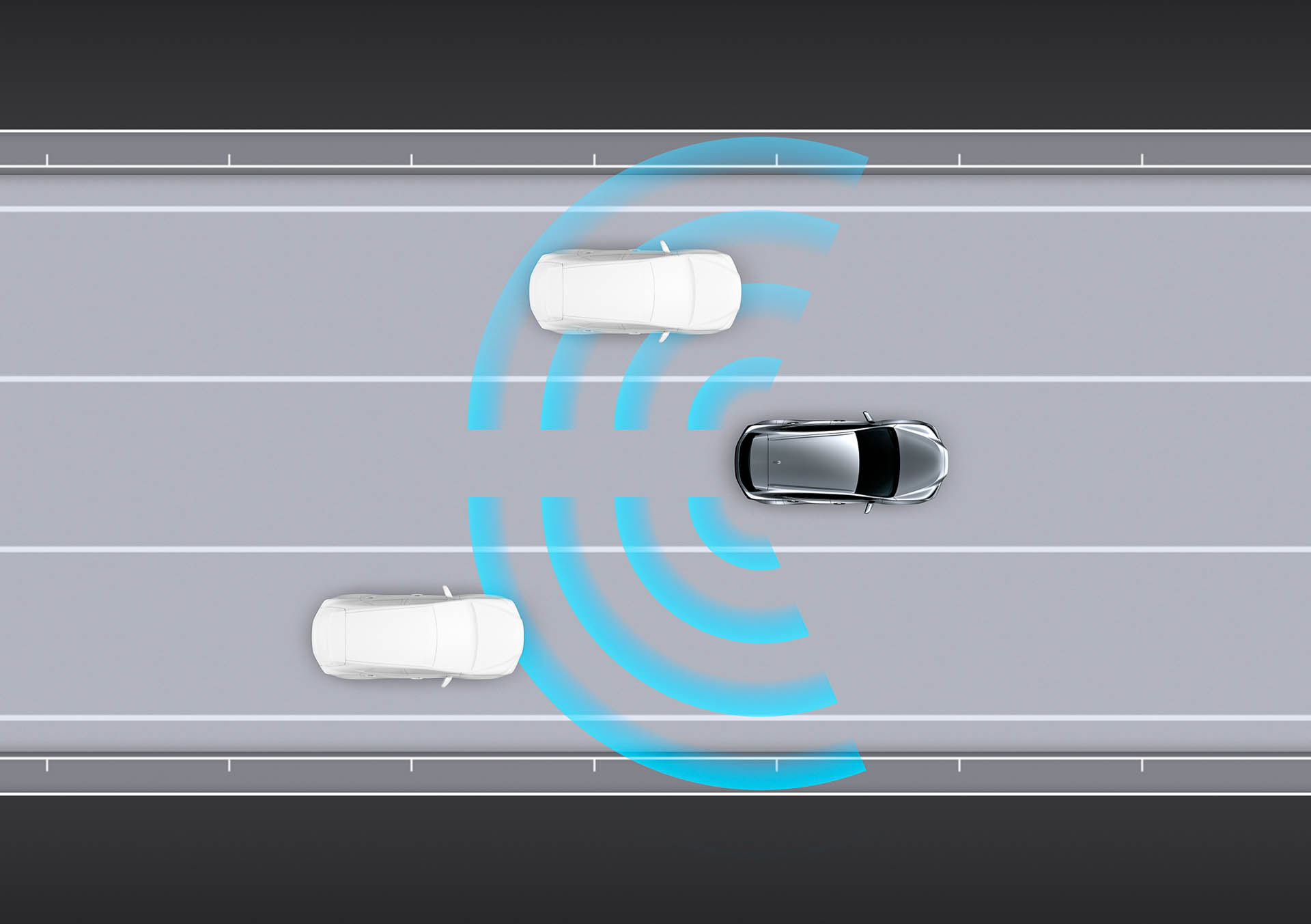 LEXUS UX ブラインドスポットモニター［BSM］（イメージ）