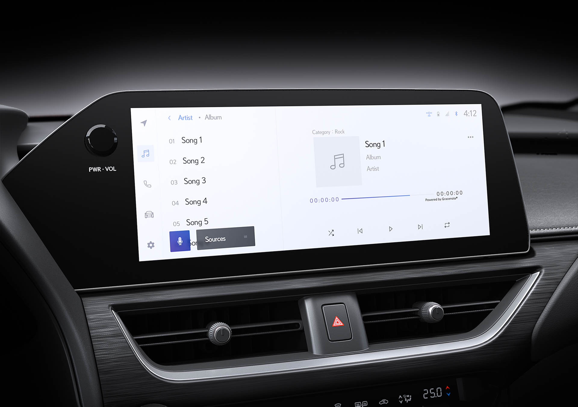 LEXUS UX 12.3インチタッチディスプレイ（プロトタイプ）