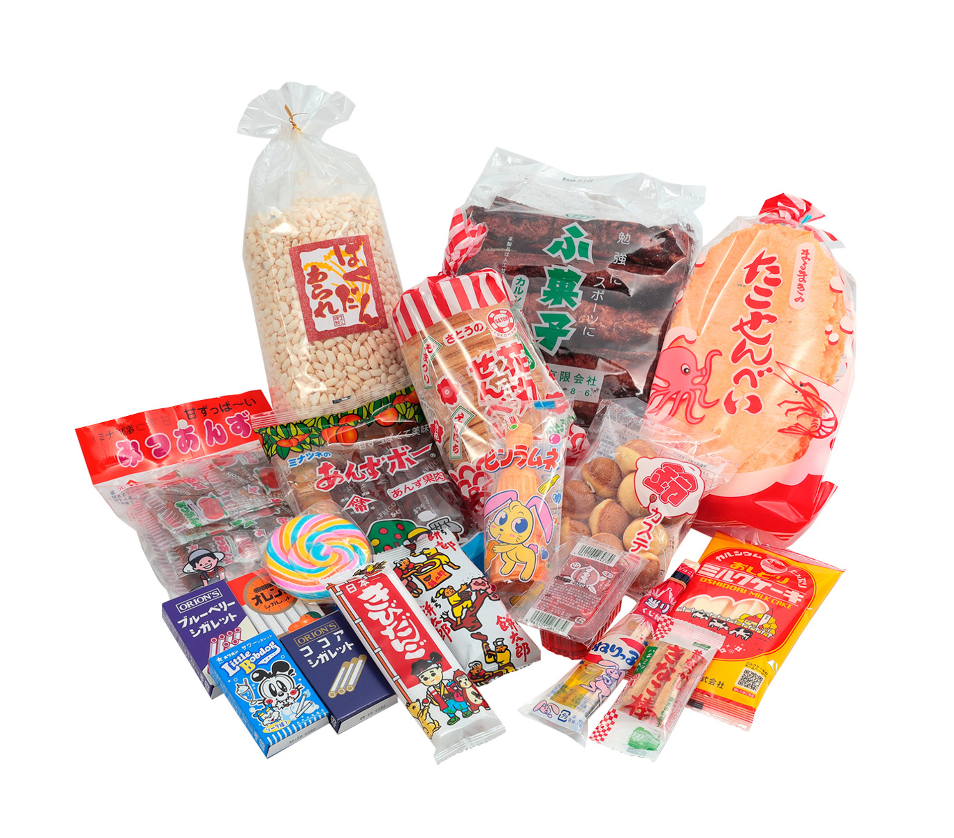 【駄菓子屋横丁】駄菓子各種：20円から、小銭をにぎって駆け込んだ思い出がよみがえる駄菓子