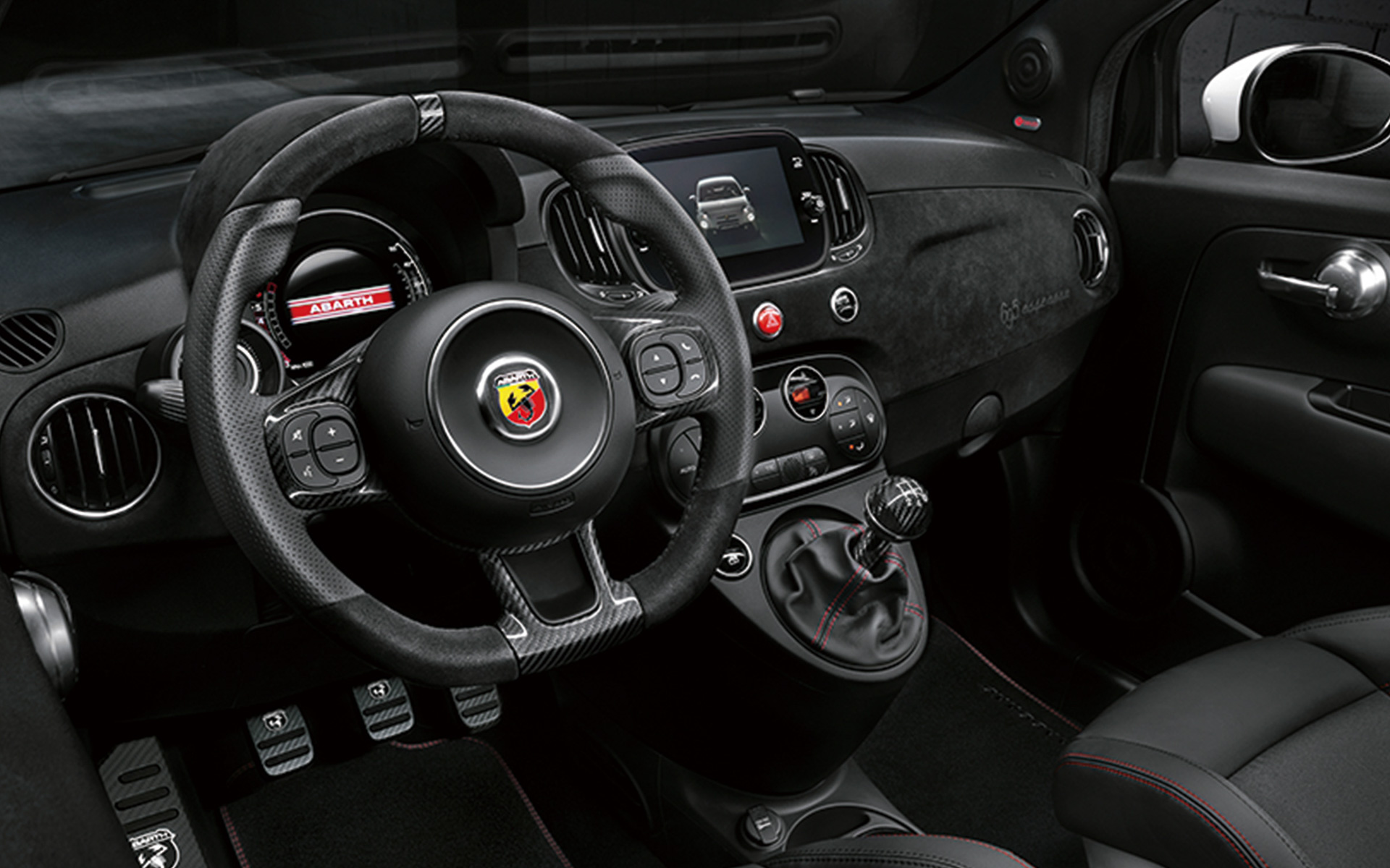 カーボン調シフトノブ