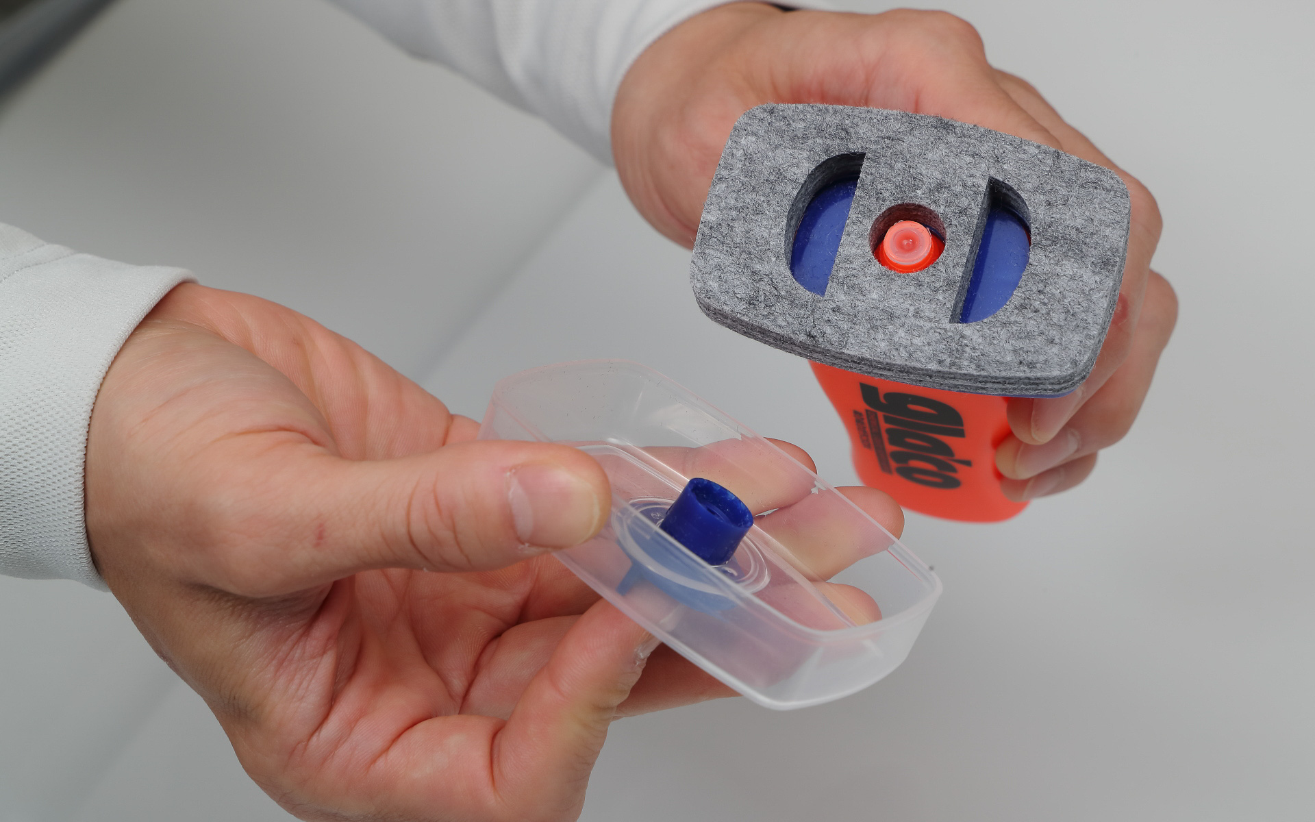 続いて本命となる「ぬりぬりガラコDX」の出番