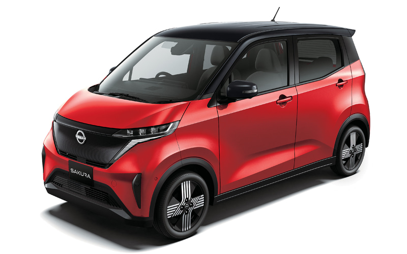 日産、新型軽バッテリEV「サクラ」 233万3100円からで今夏発売 航続