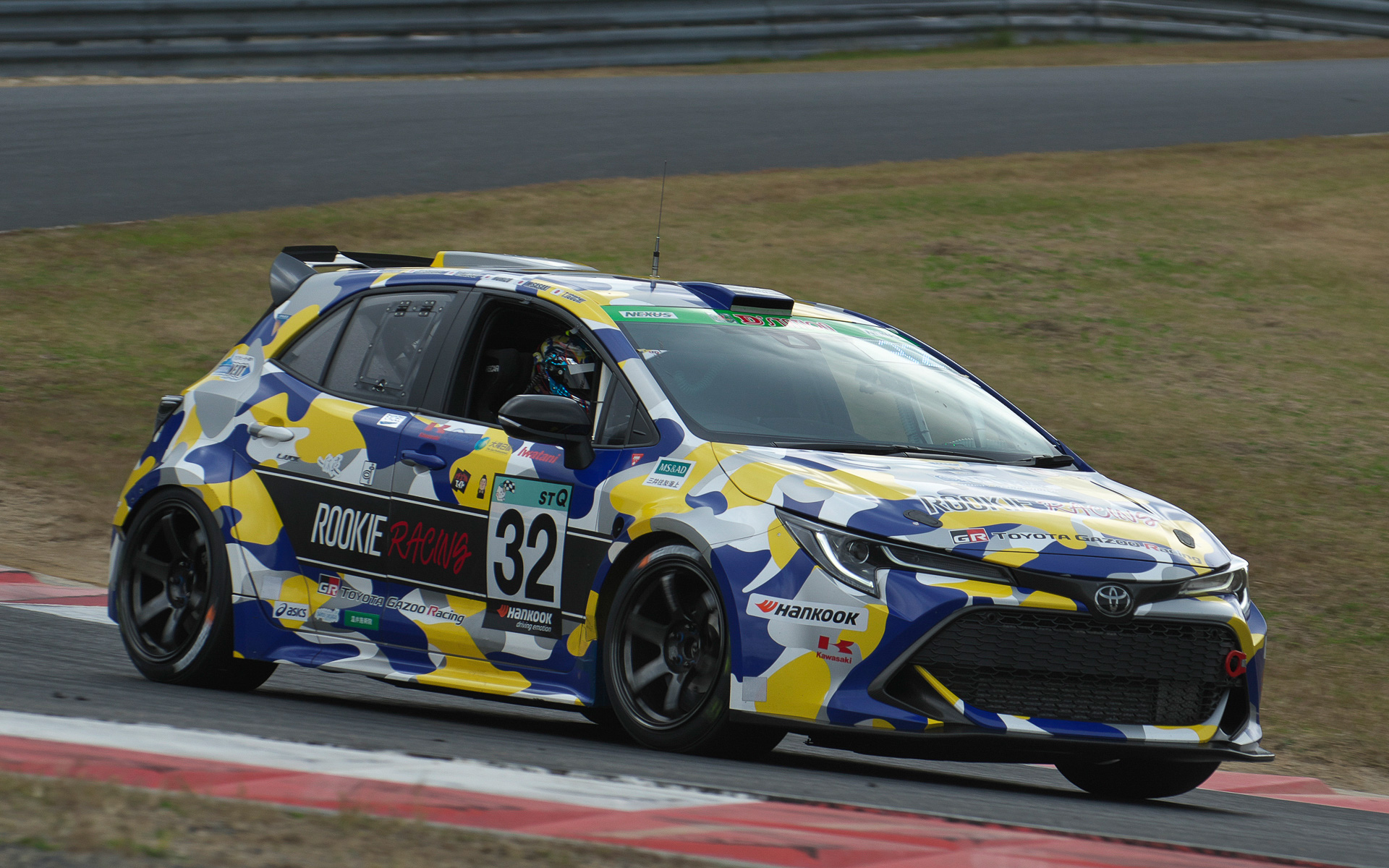「ST-Q」クラスに参戦するオーアールシー ルーキーレーシング（ORC ROOKIE Racing）の32号車「ORC ROOKIE GR Corolla H2 Concept」