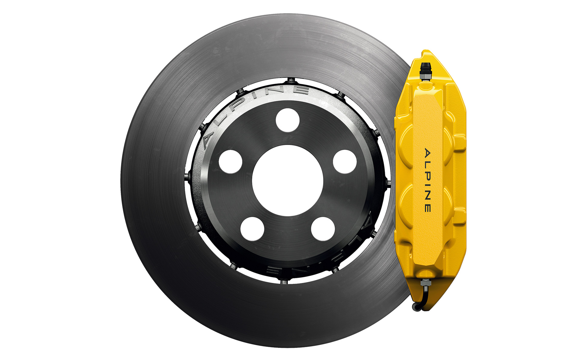 ブレーキキャリパー（イエロー）