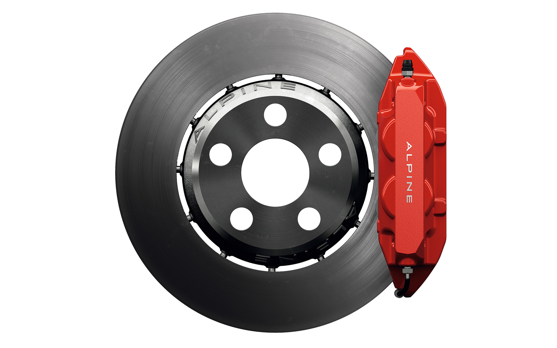 ブレーキキャリパー（レッド）