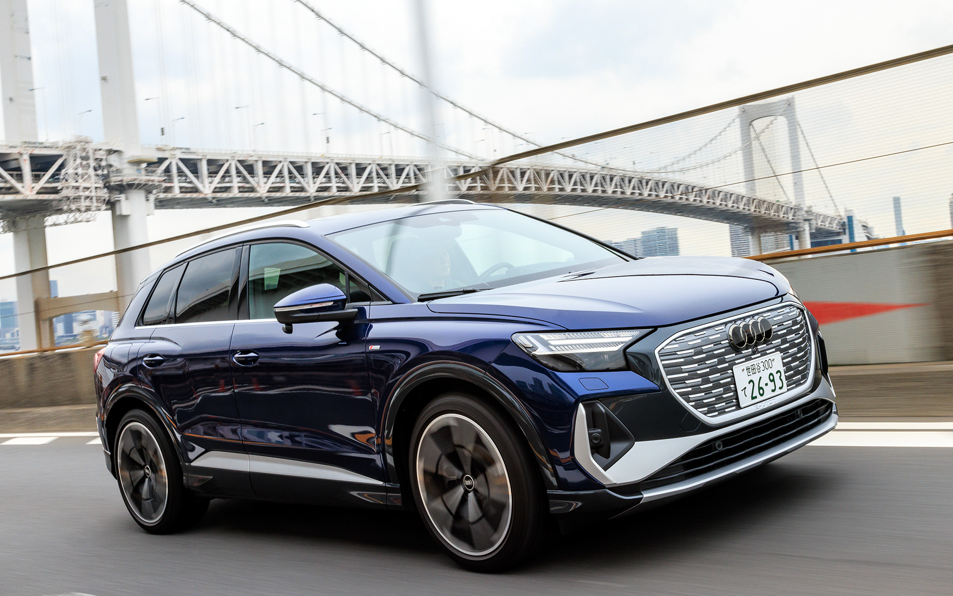 アウディの新バッテリEV「Q4 e-tron」（左ハンドル仕様）に試乗