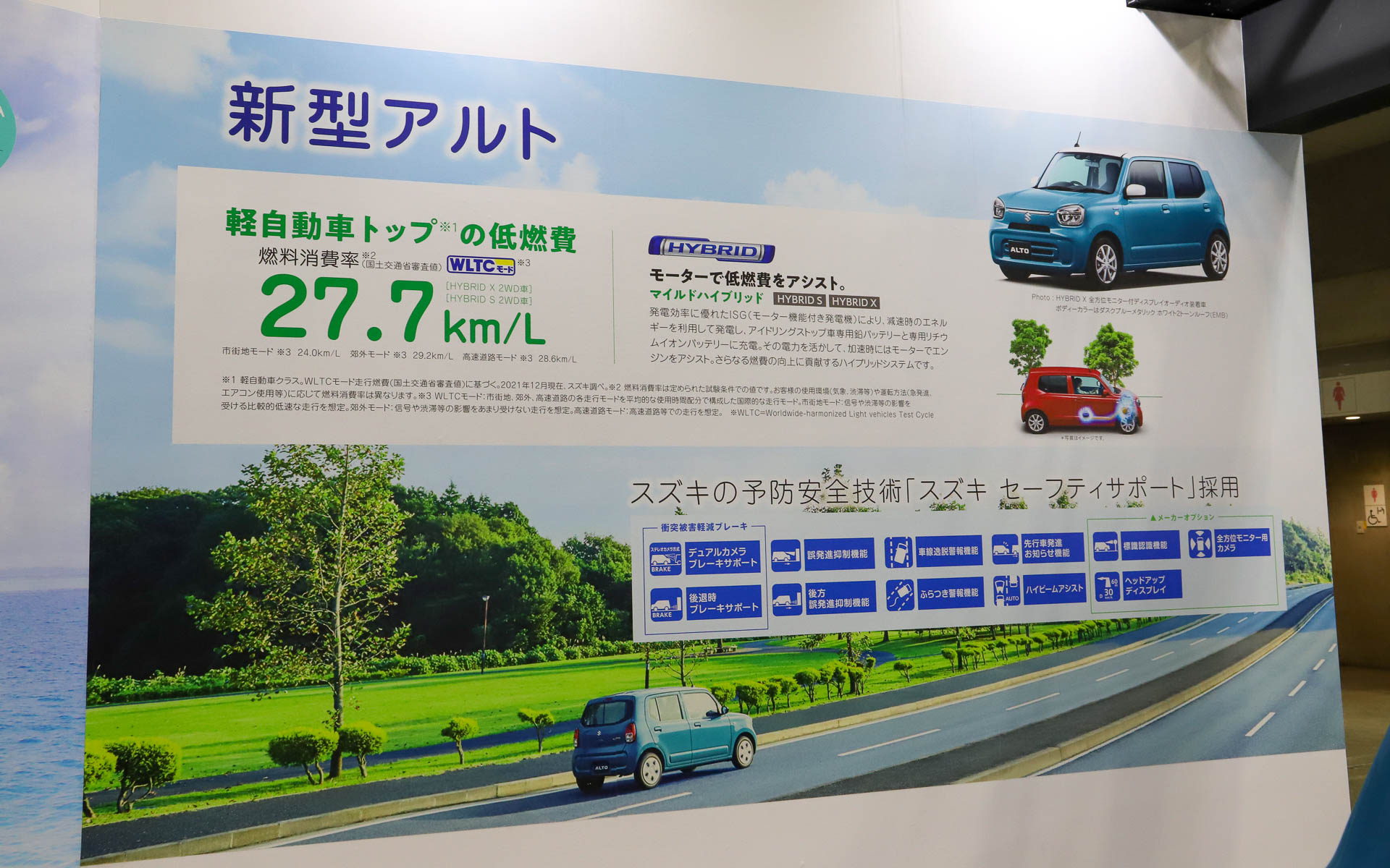 2021年12月にフルモデルチェンジした軽自動車「アルト」