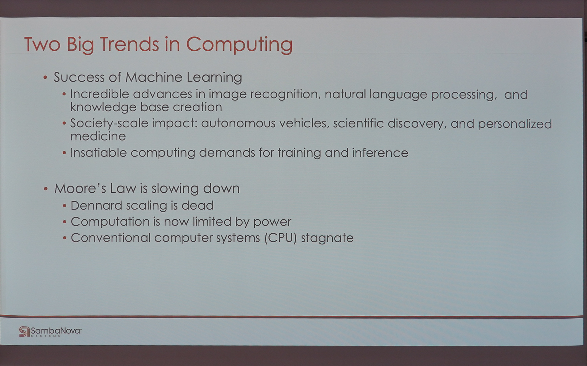 2つの大きなトレンド