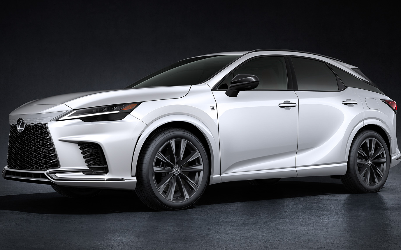 ボディ全体でスピンドルイメージを表現