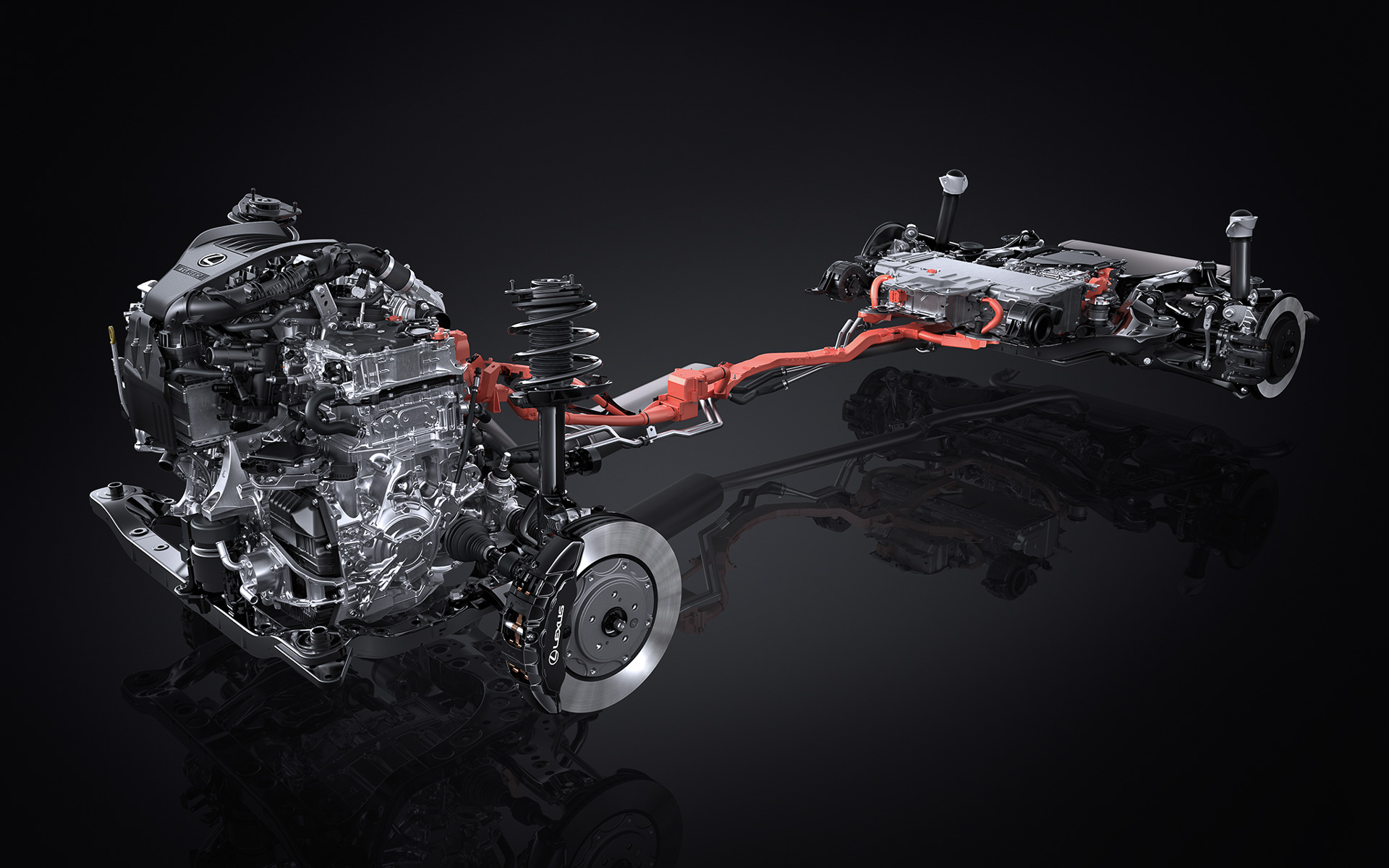 RX500h F SPORT Performance 2.4リッターターボ HEV DIRECT4/T24A-FTSエンジン＋Parallel Hybrid＋eAxle（プロトタイプ）