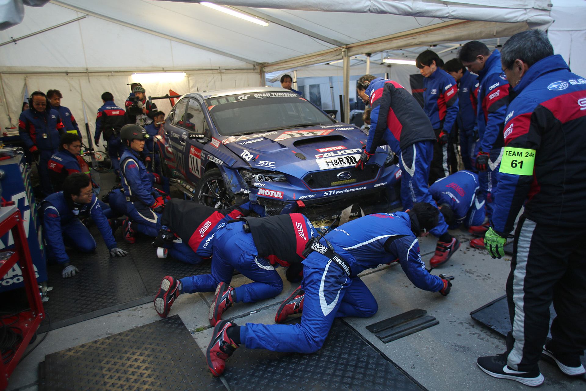 5時半ごろに戻った車両