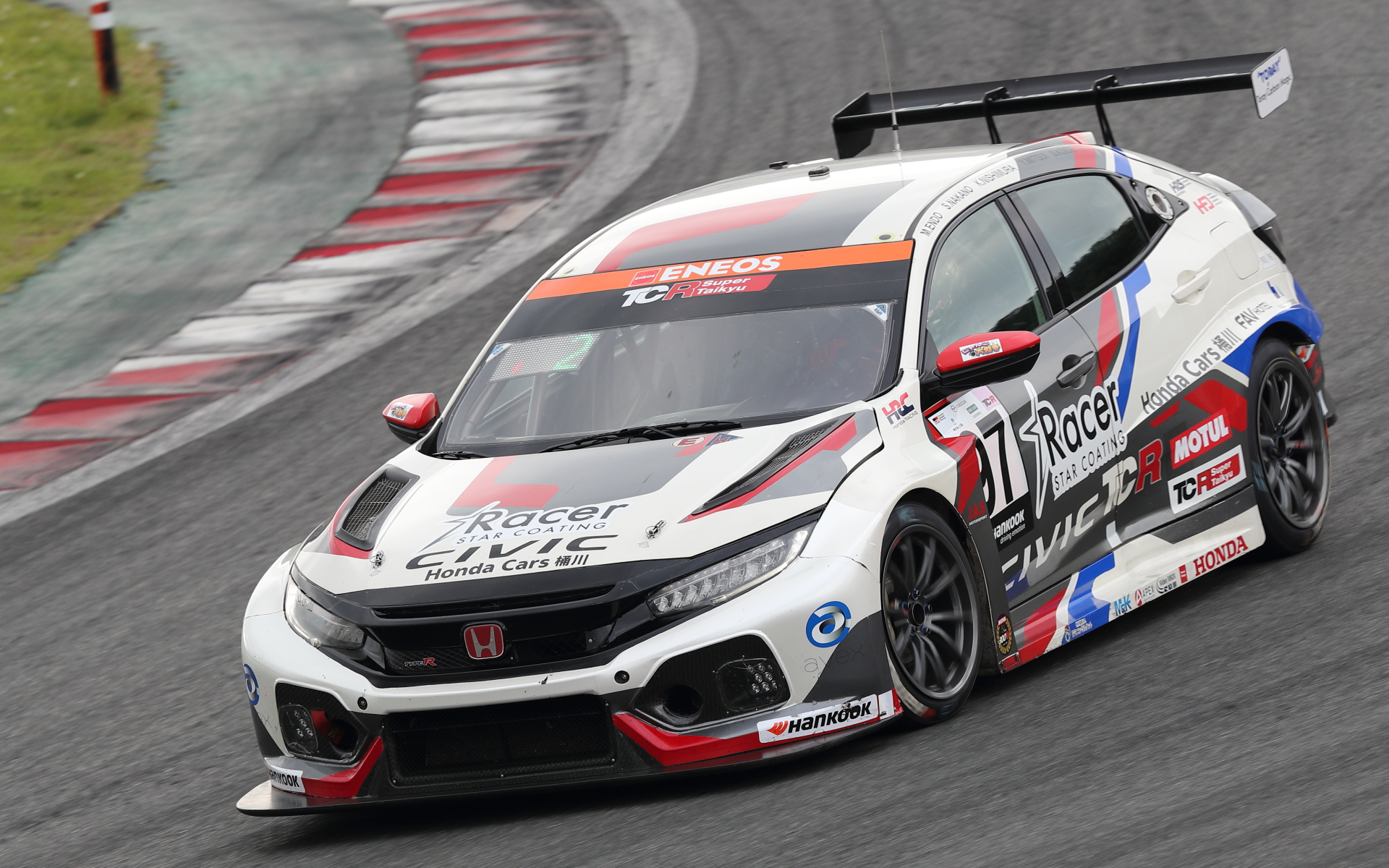 2位：97号車 Racer HFDP CIVIC（遠藤光博/中野信治/西村和真/三井優介/小出峻組）