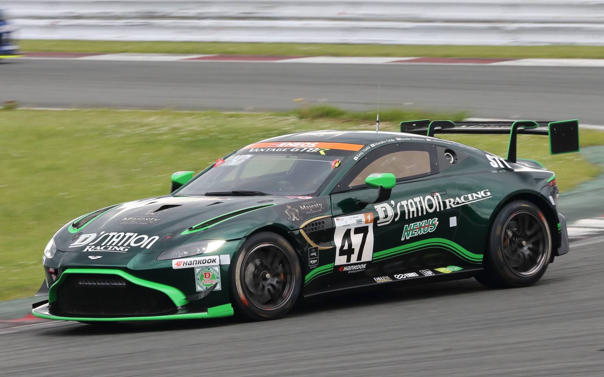 2位：47号車 D'station Vantage GT8R（浜健二/織戸学//近藤翼/松浦孝亮/ジェイク・パーソンズ組）