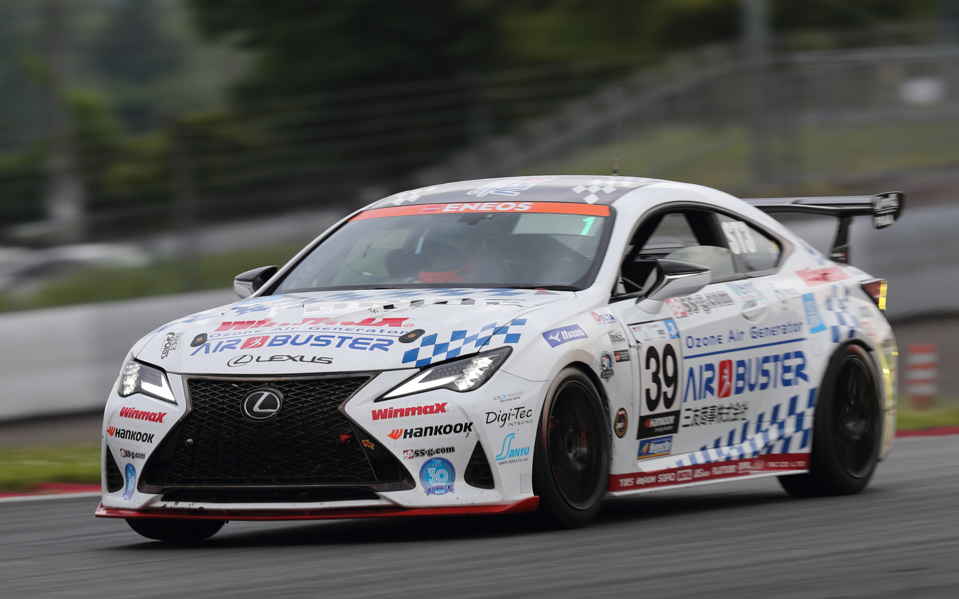 2位：39号車 エアバスターWINMAX RC350 55ガレージ　TWS（冨林勇佑/伊藤鷹志/石井宏尚/大滝拓也/水野大/宮下源都組）