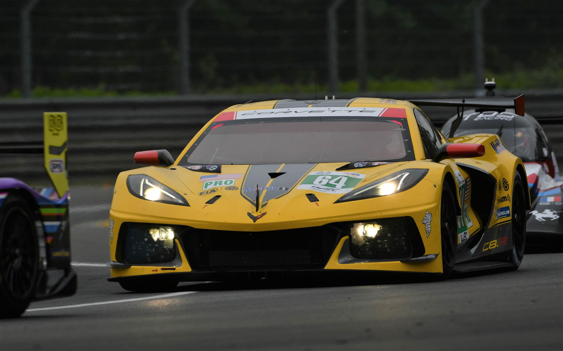 LM GTE Proクラスのトップタイムをマークした64号車 CORVETTE RACING「Chevrolet Corvette C8.R」