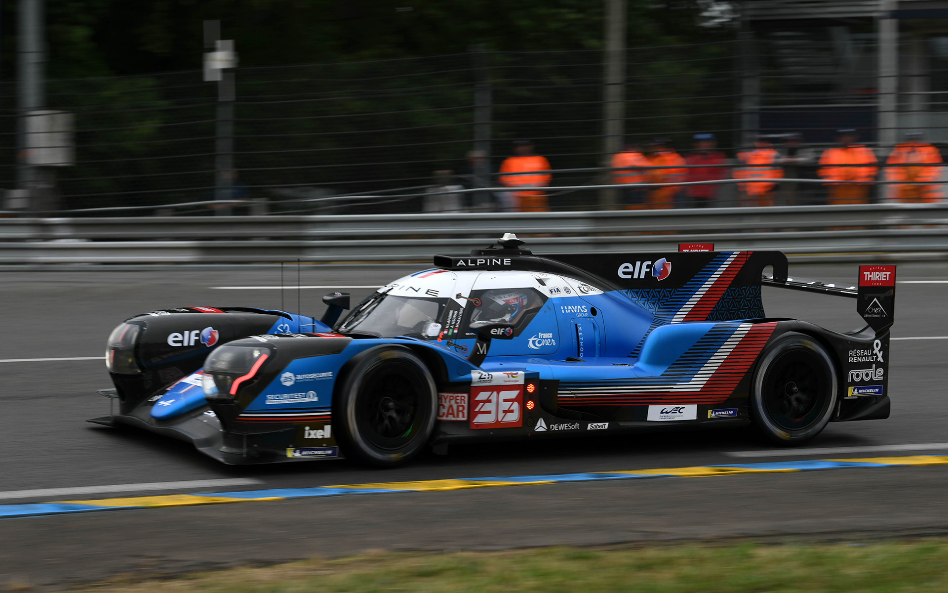 36号車 ALPINE ELF TEAMの「Alpine A480-Gibson」