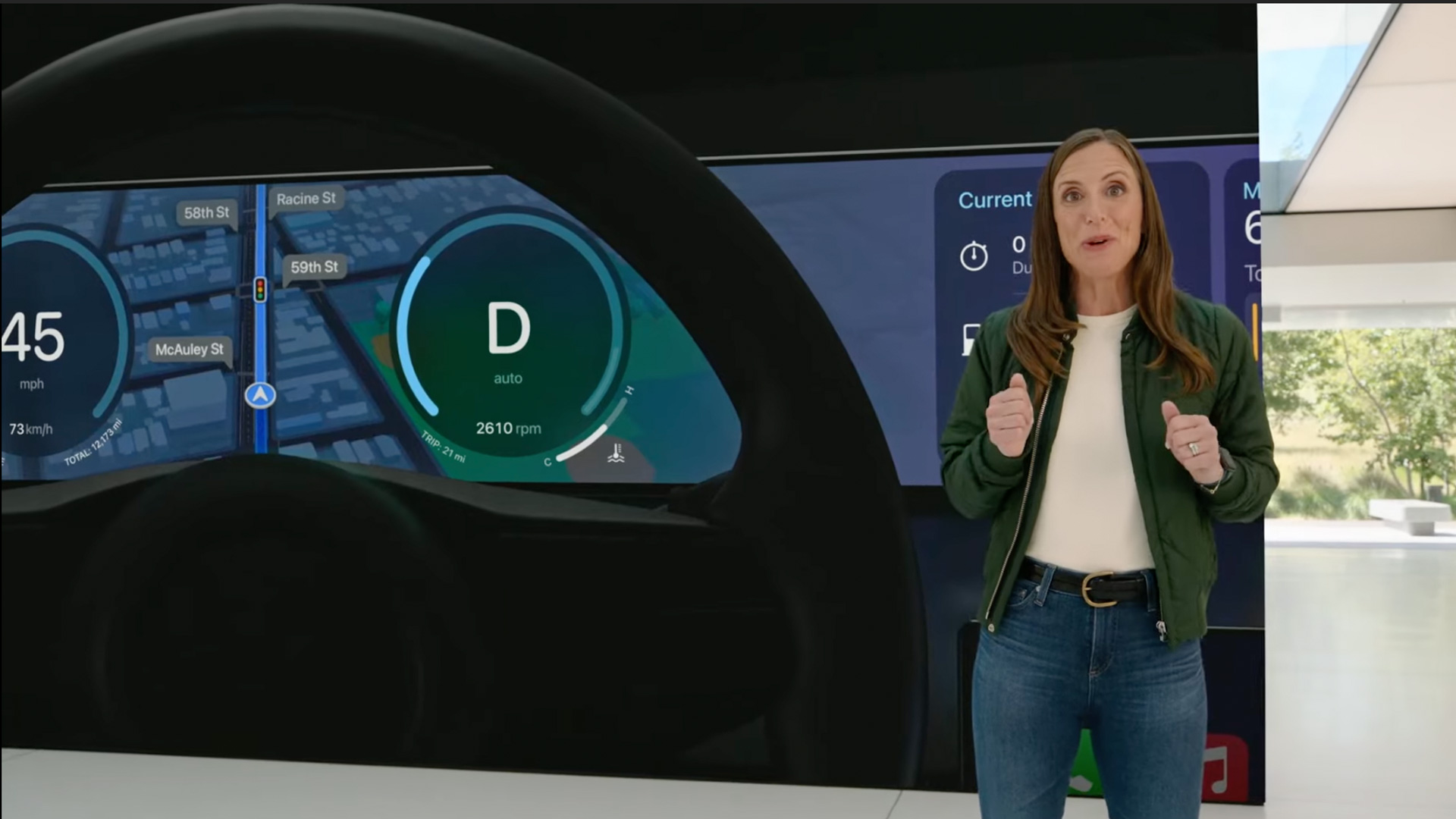 次世代「CarPlay」のプレゼンテーション