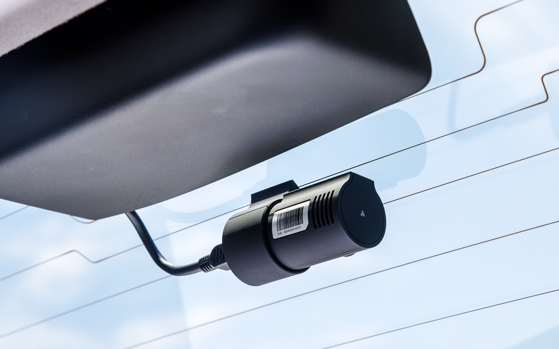 リアカメラの装着状態