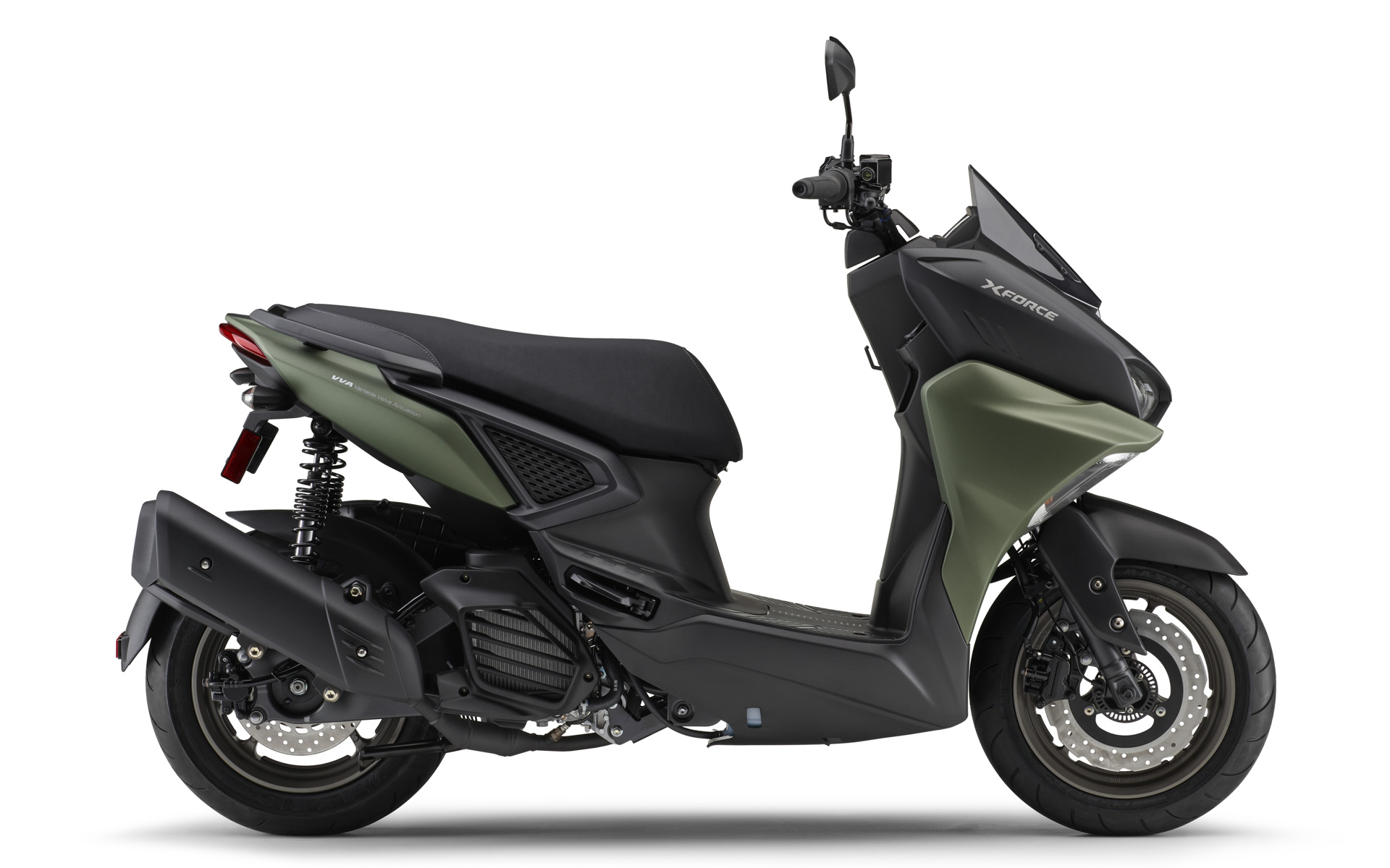 マットダークグレーイッシュリーフグリーンメタリック2（マットグリーン）