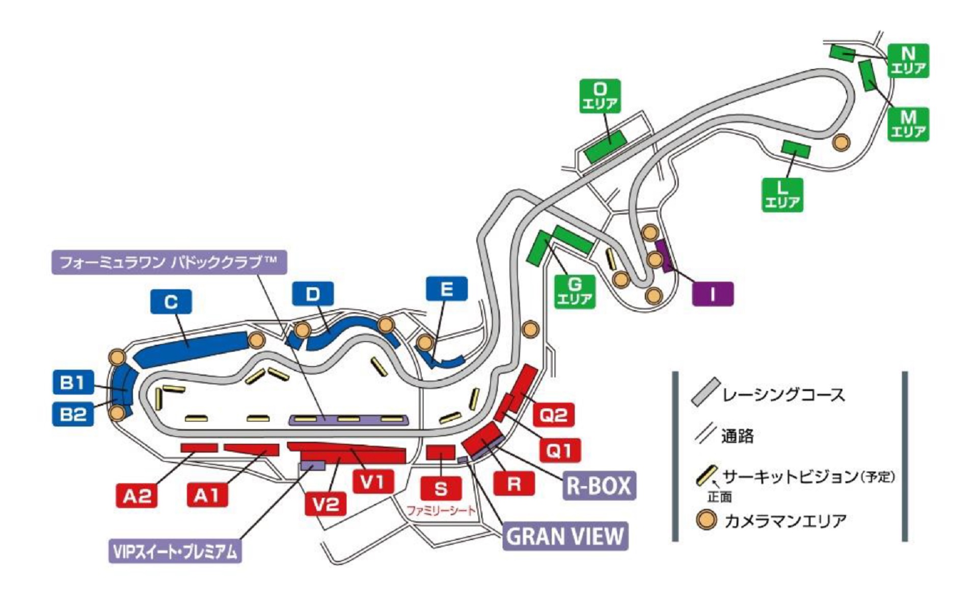 観戦エリアマップ