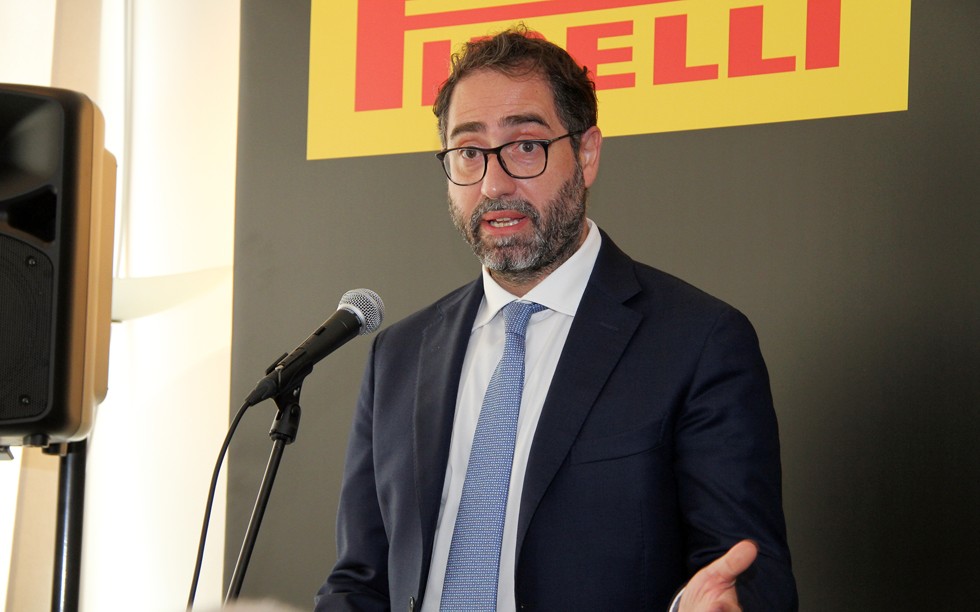 在日イタリア大使館 経済商務部長のステファノ・ストゥッチ氏