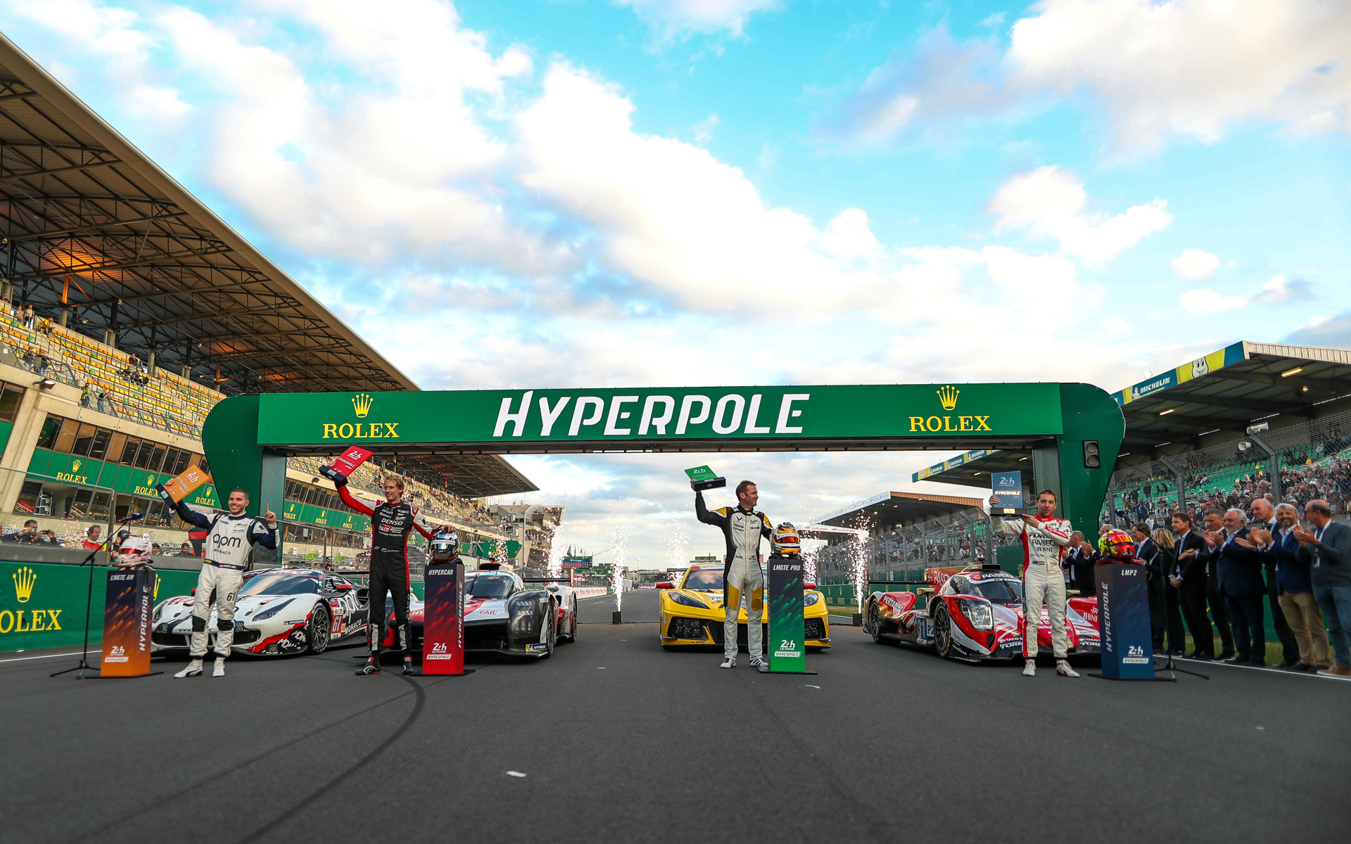 ル・マン24時間での風景