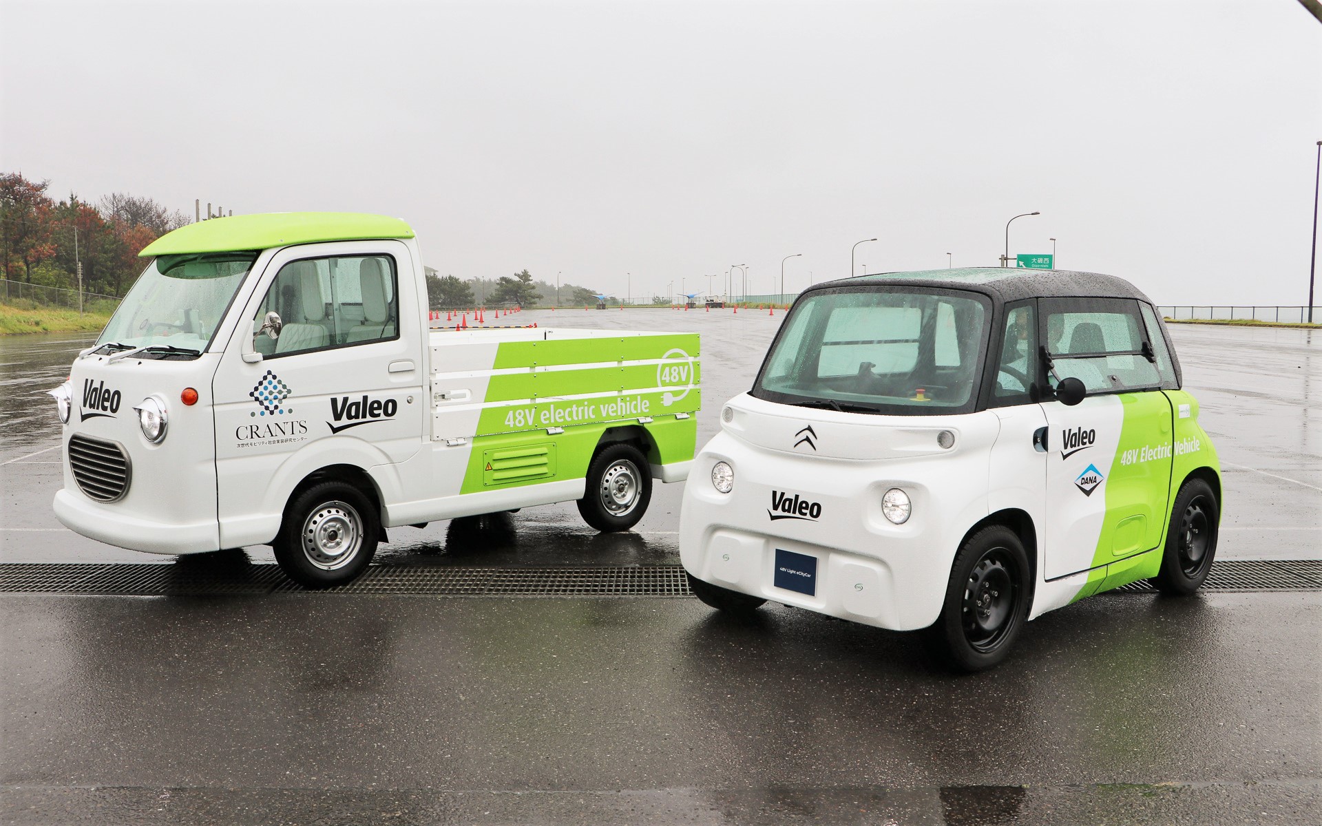 ヴァレオの48V電動化製品を搭載したデモカーを試乗してみた