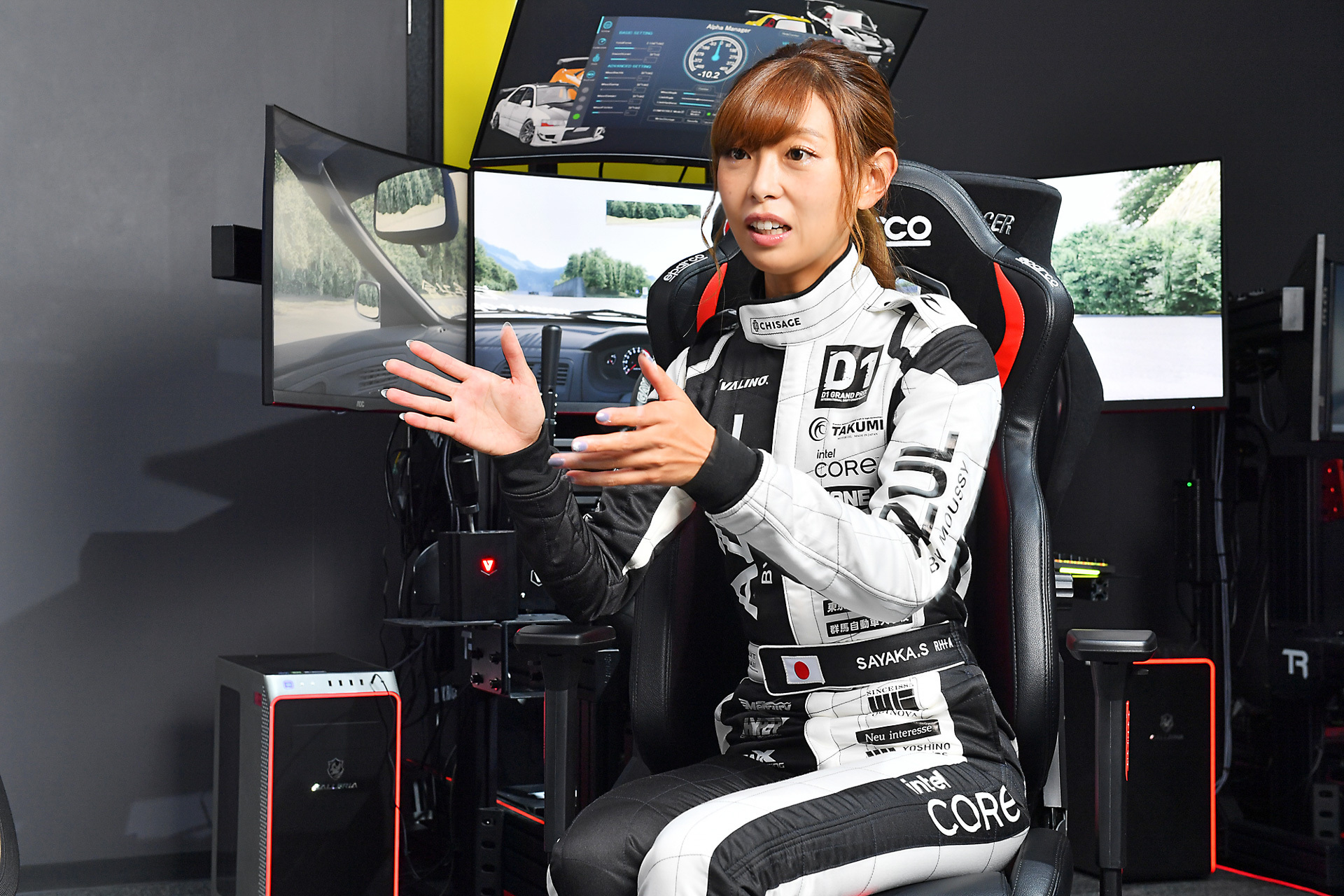 すべてのシミュレータを試していただいて、その感想を紗弥加さんに聞く