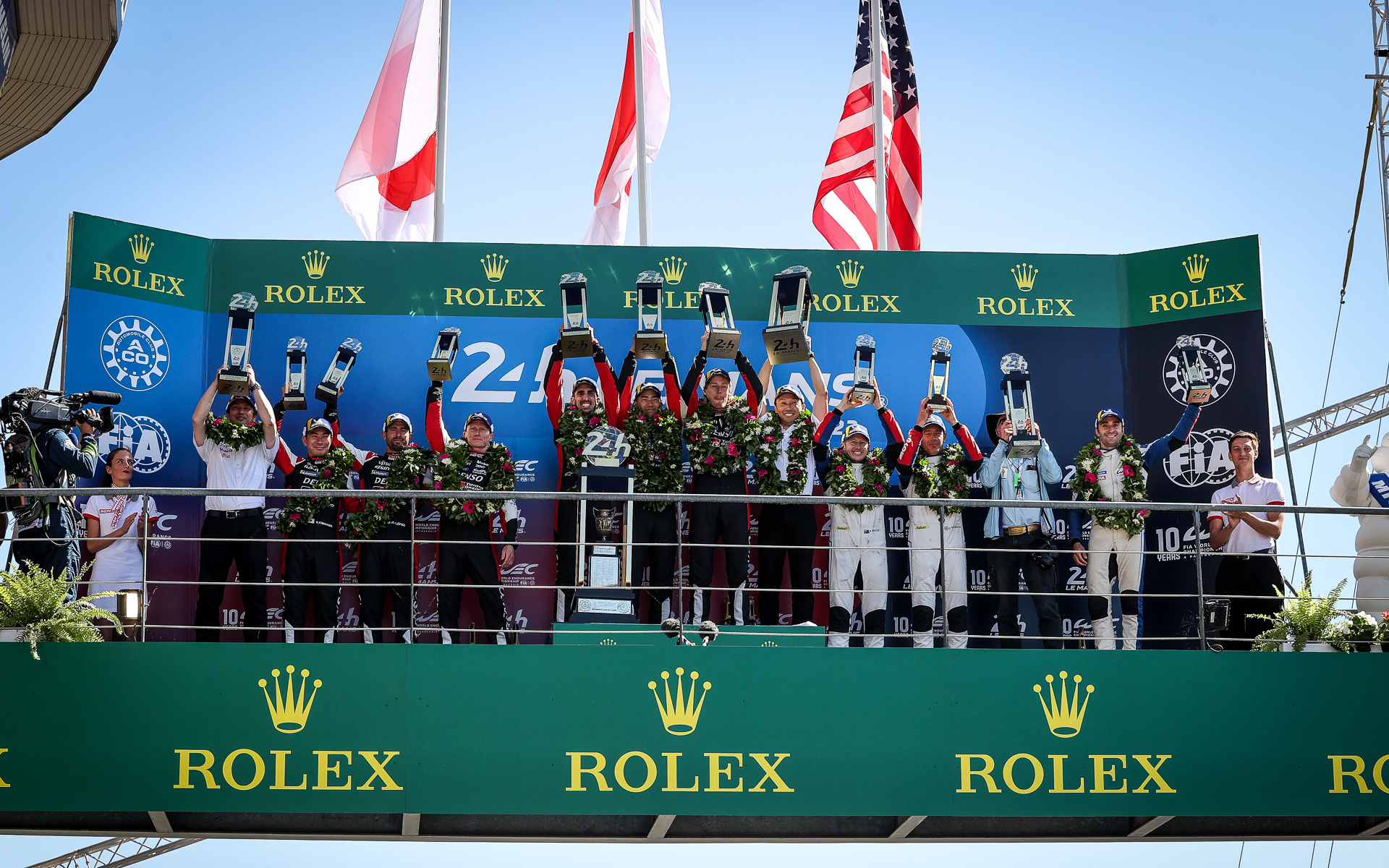 計5177kmを走りぬいて8号車が優勝、7号車が2位とGR010 HYBRIDが1-2フィニッシュ