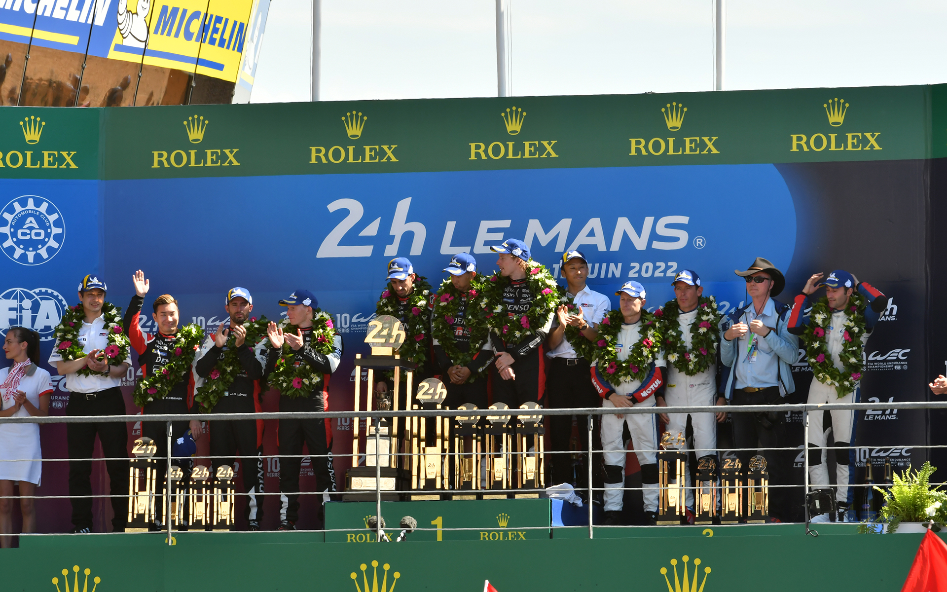 計5177kmを走りぬいて8号車が優勝、7号車が2位とGR010 HYBRIDが1-2フィニッシュ