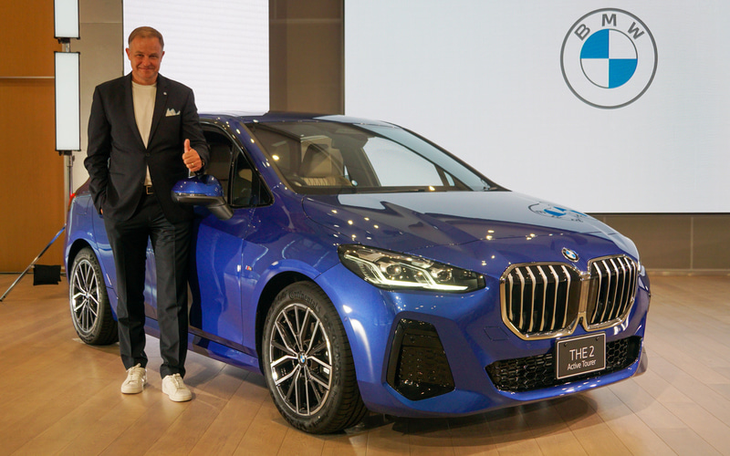 BMW、新型「2シリーズ アクティブ ツアラー」日本発表 ヴィードマン