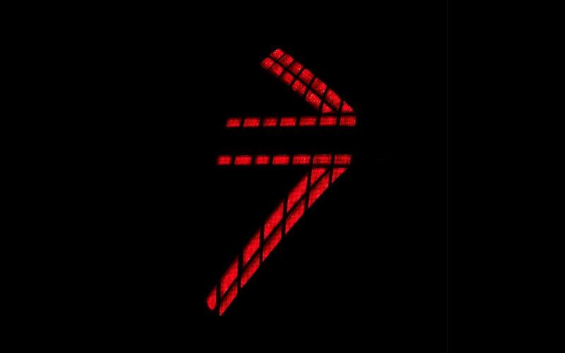 新たな点灯デザインのテールランプ