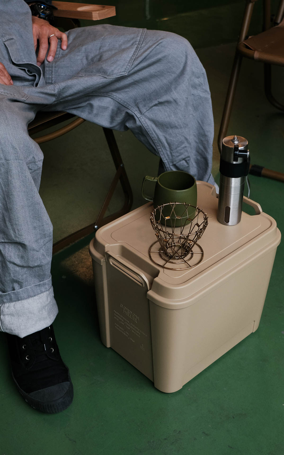 50Lのトランクカーゴに入れたり、単体で使ったり、積み重ねることもできる