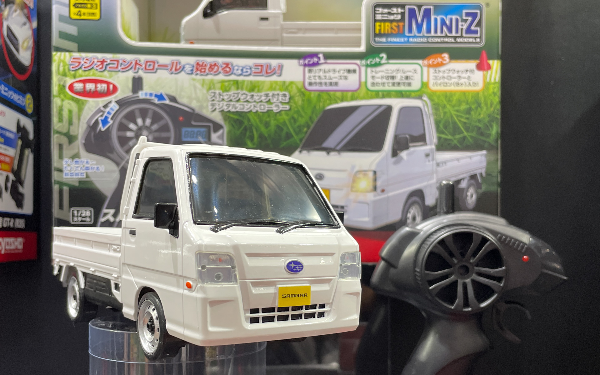 ファーストミニッツシリーズに登場する「軽トラ スバル サンバー」（6代目）