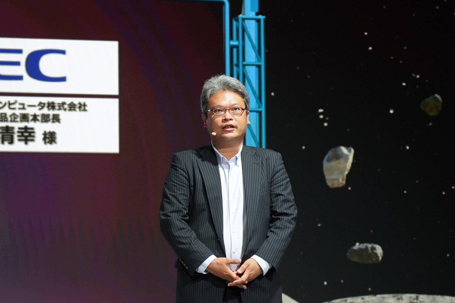 NECパーソナルコンピュータ株式会社 執行役員 商品企画本部長 藤原清幸氏がArcへの期待感を語った