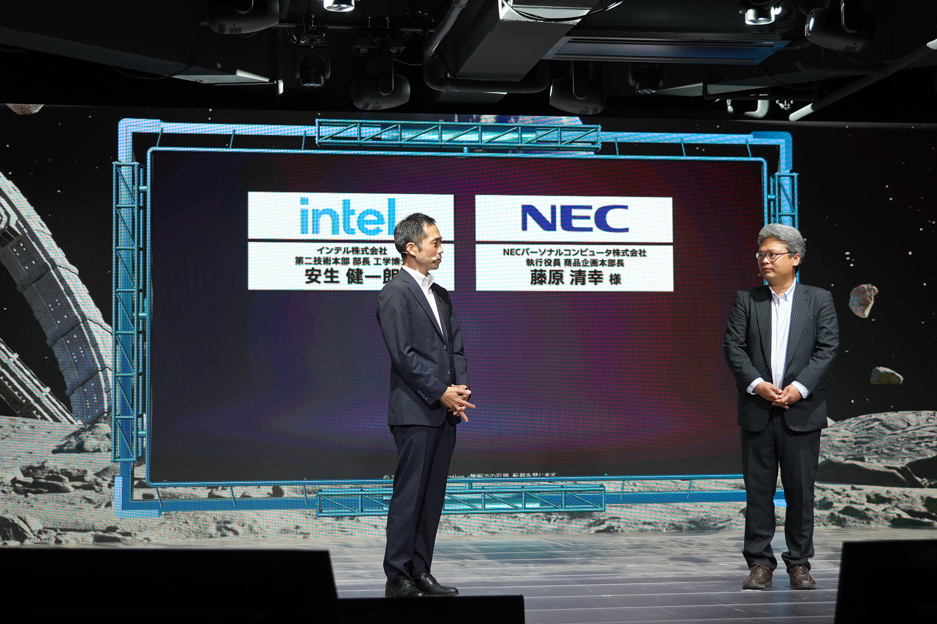 NECパーソナルコンピュータ株式会社 執行役員 商品企画本部長 藤原清幸氏がArcへの期待感を語った