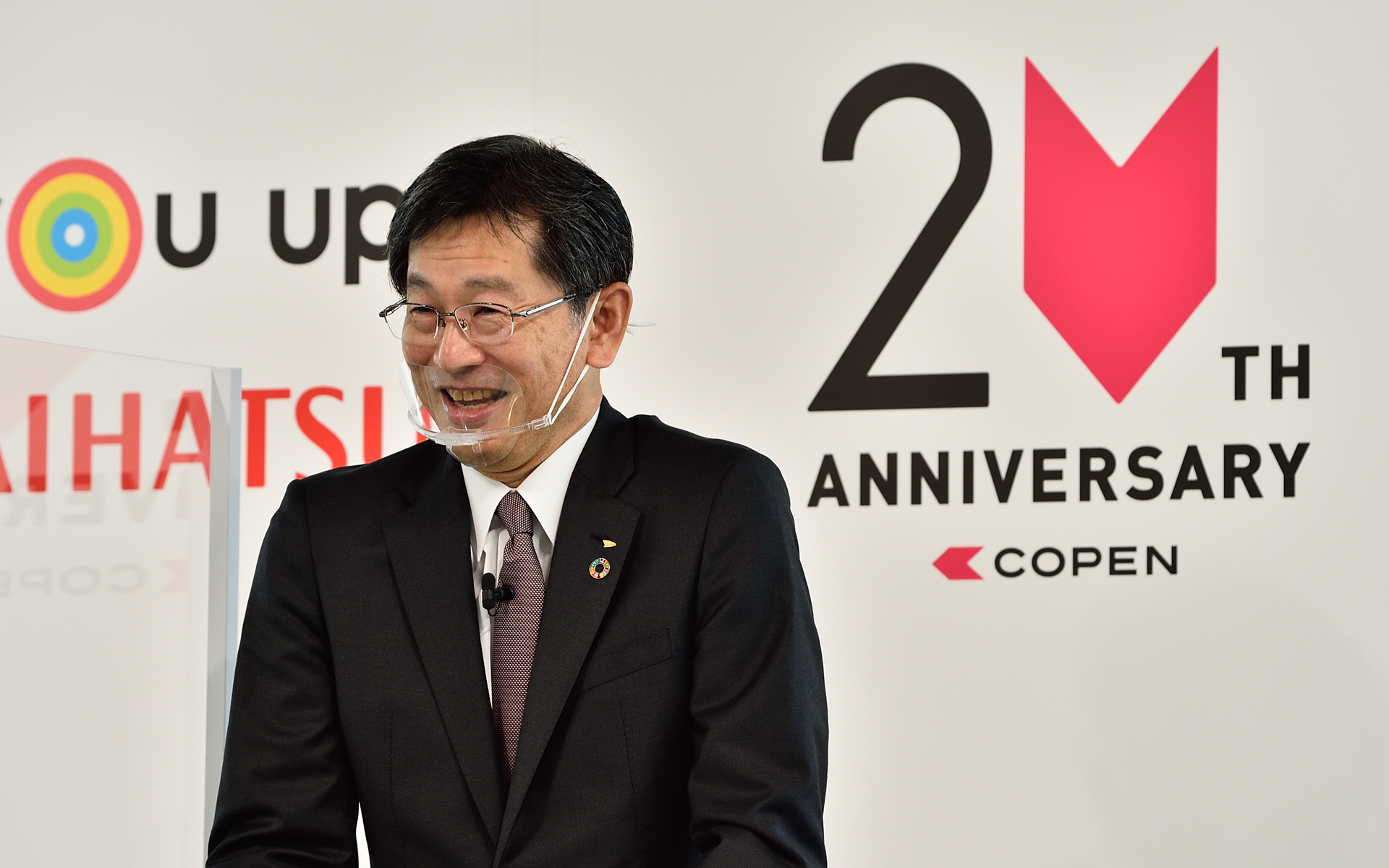 「コペンの20周年記念ロゴにも愛が詰まっています」と語った武田裕介氏