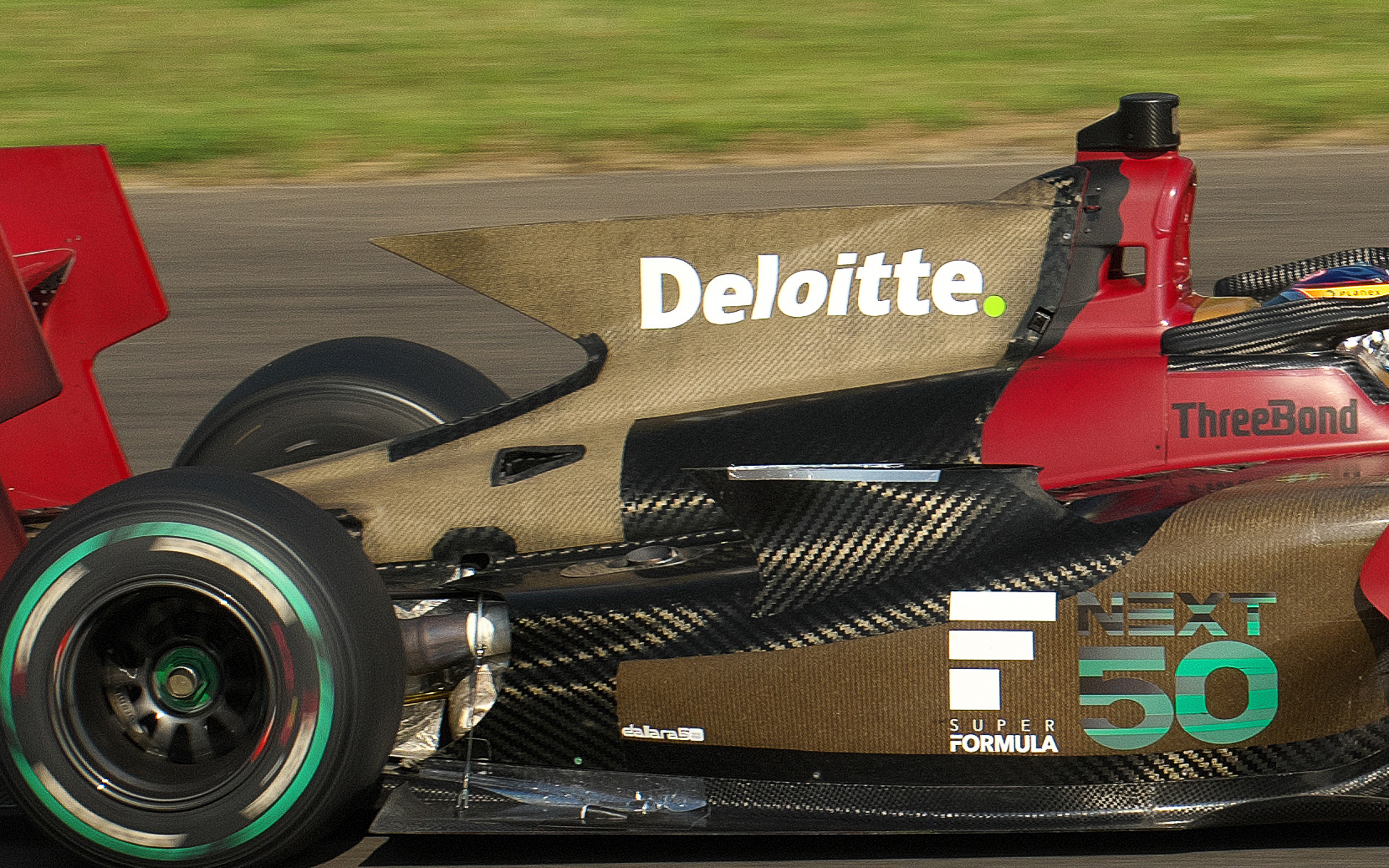 排気管部のアップ