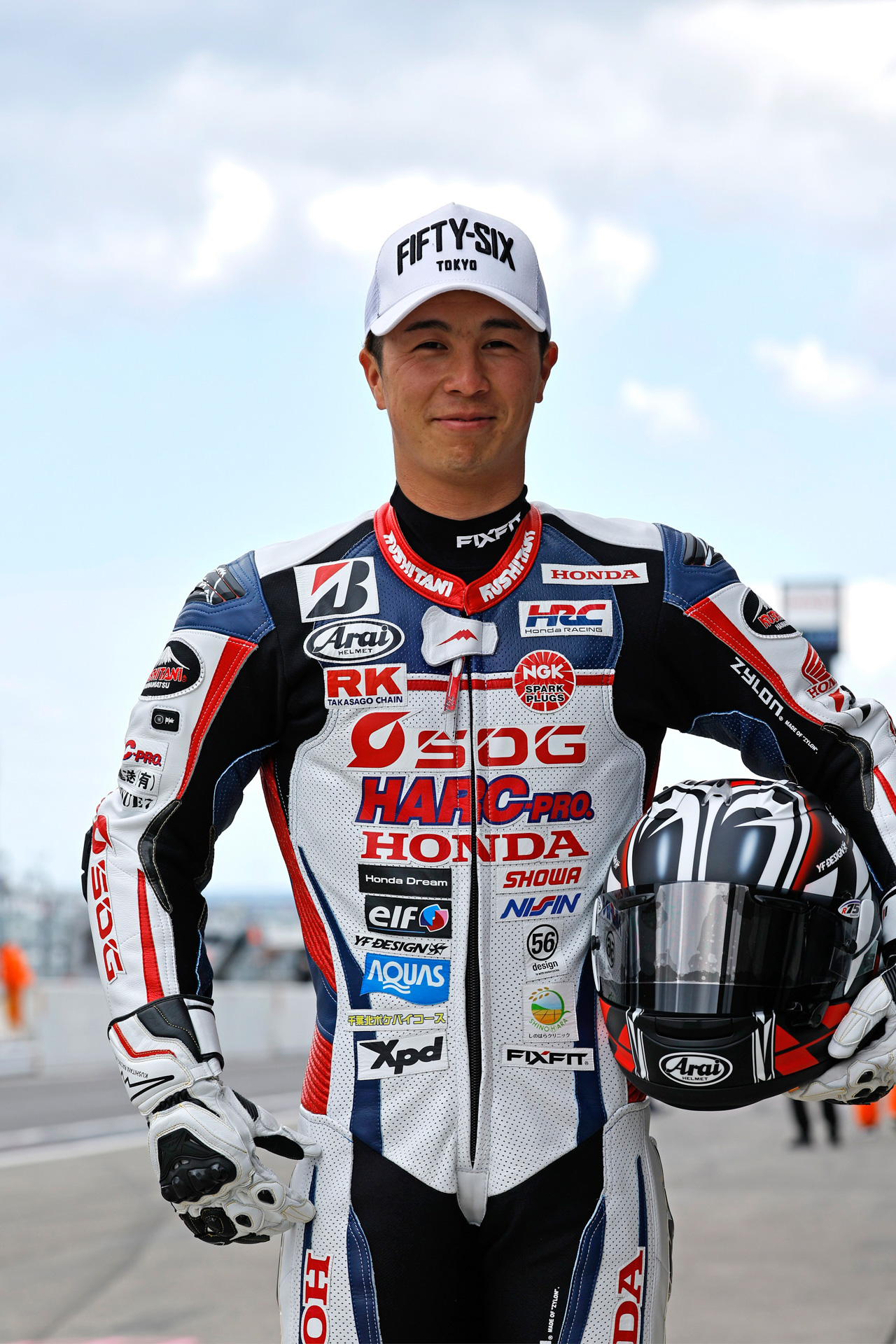 #73 SDG Honda Racing 名越哲平選手（JSB1000クラスに同チームより参戦中）