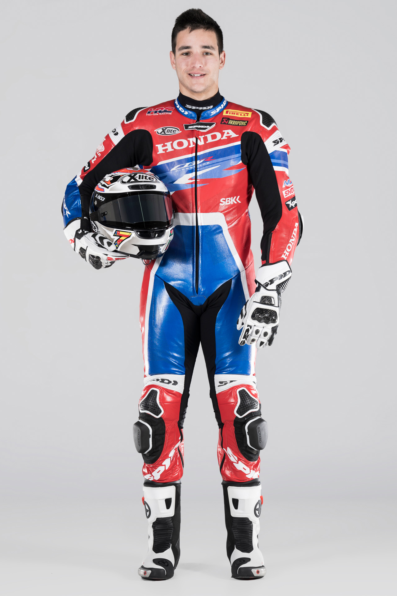 #33 Team HRC イケル・レクオーナ選手（SBKにTeam HRCより参戦中）