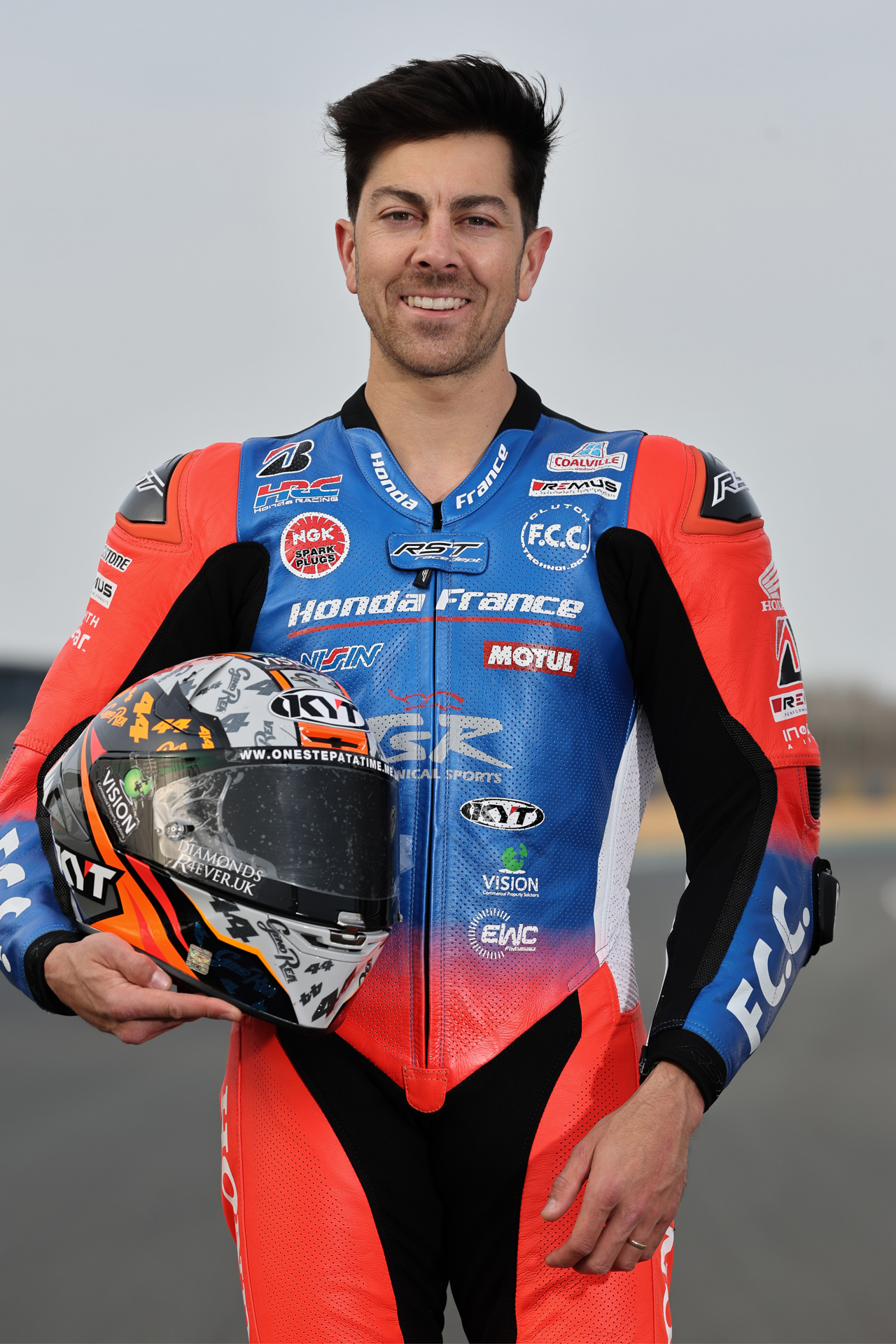 ＃5 F.C.C. TSR Honda France ジーノ・リア選手（EWCに同チームより参戦中）