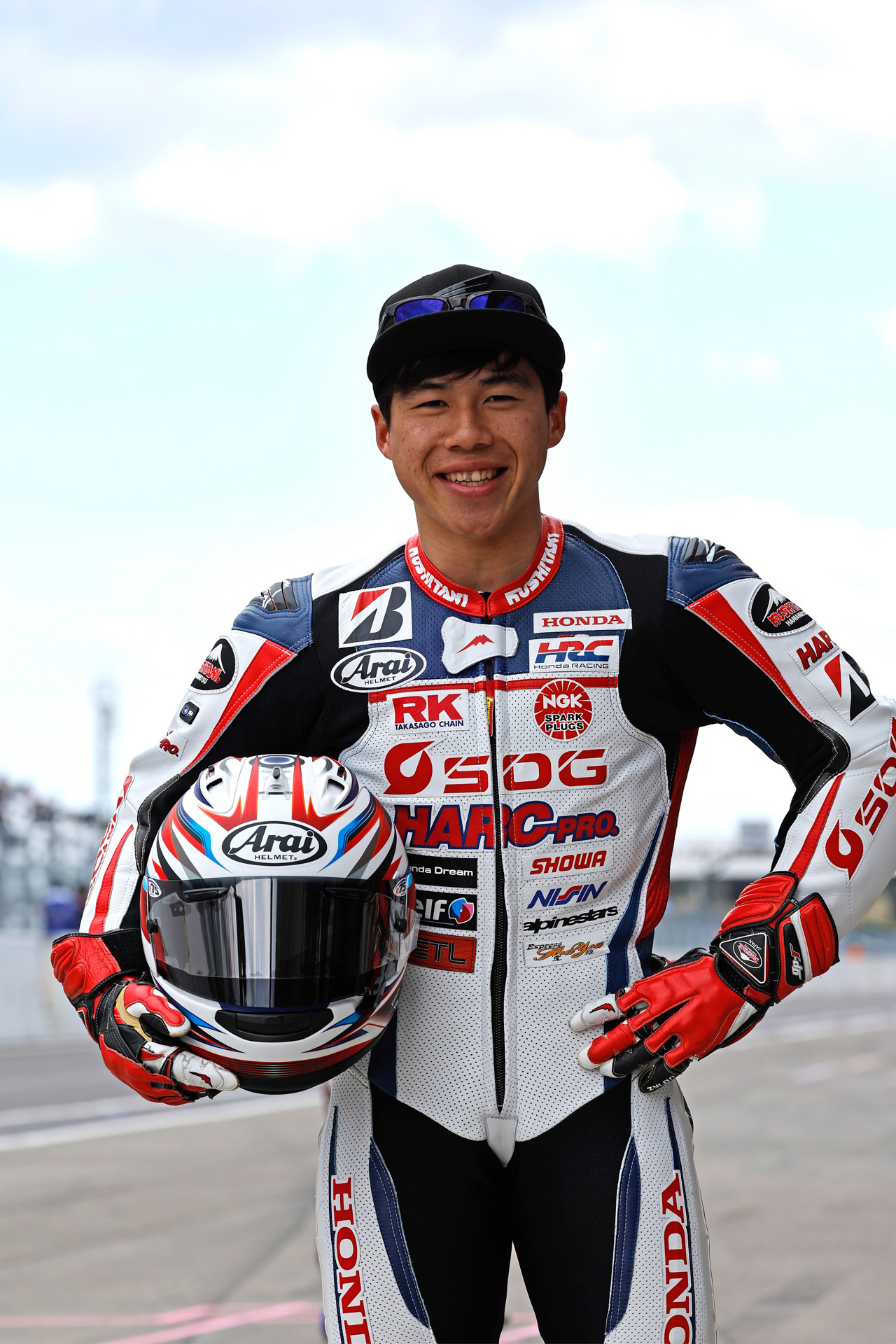 #73 SDG Honda Racing 榎戸育寛選手（JSB1000クラスに参戦中）