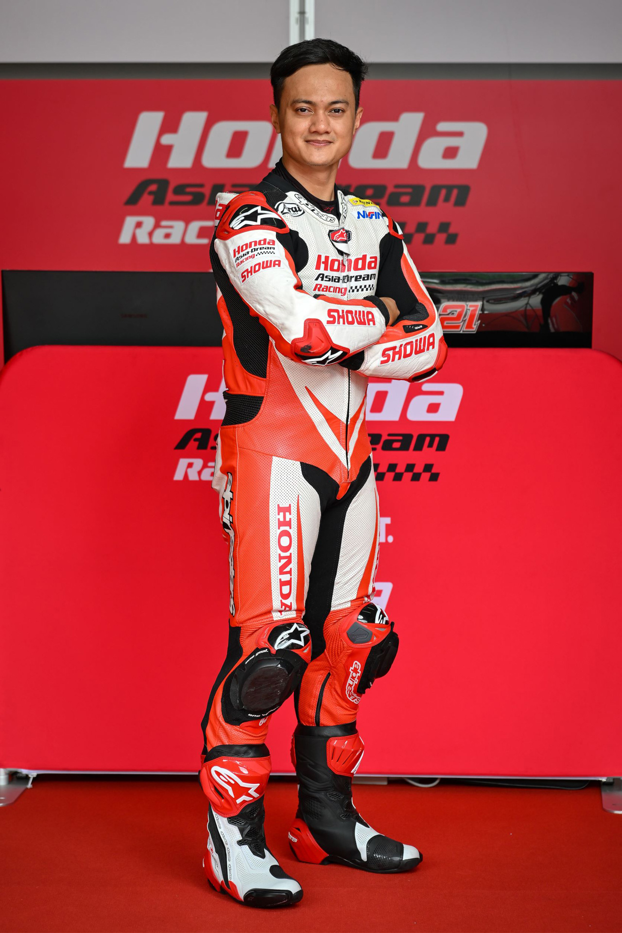 ＃88 Honda Asia-Dream Racing with SHOWA モハメド・ザクワン・ビン・ザイディ選手（ASB1000クラスに同チームより参戦中）