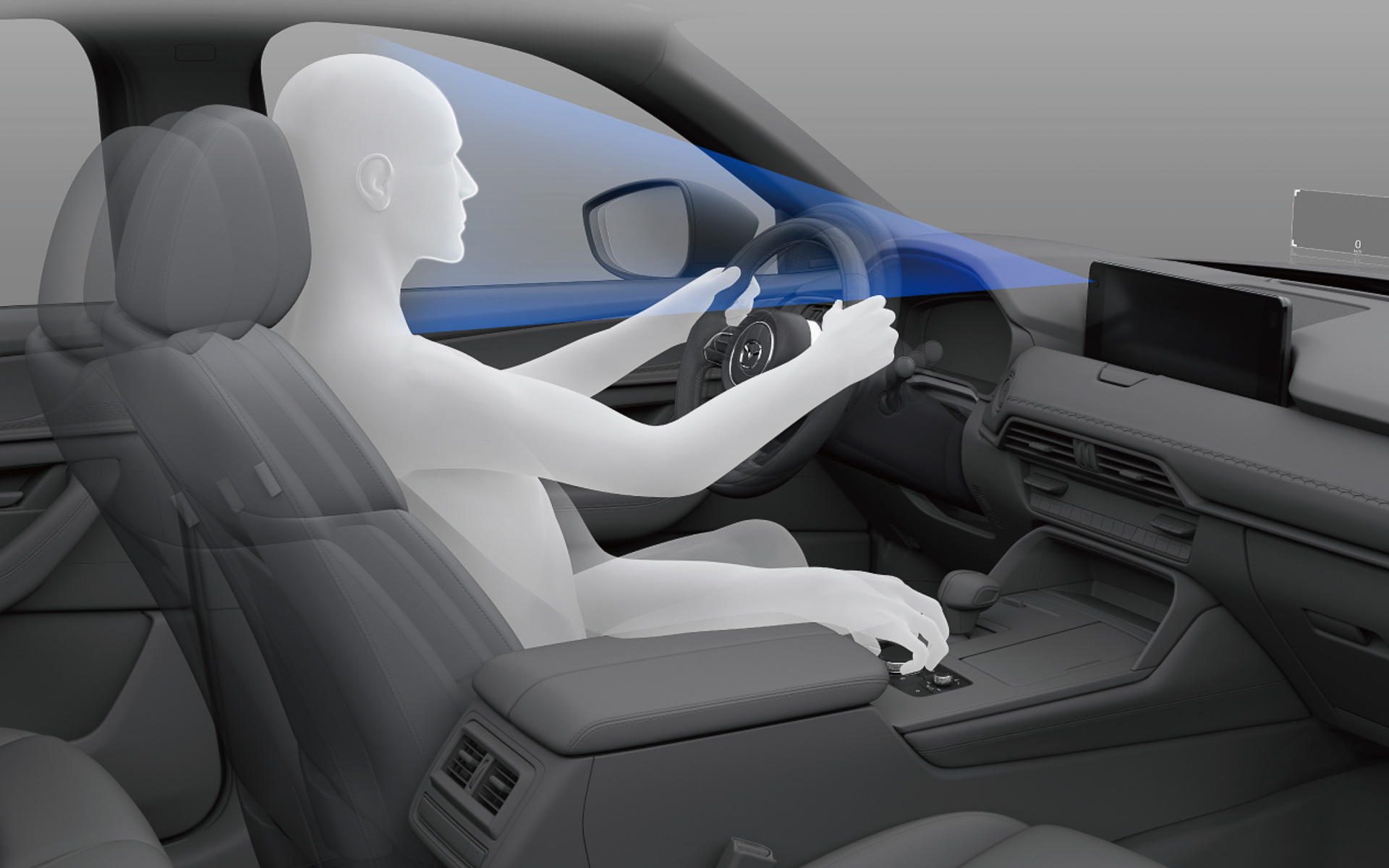 新機能ドライバー・パーソナライゼーション・システムは、ドライバーの顔を認識することによって適正なドライビングポジションに自動で設定してくれる