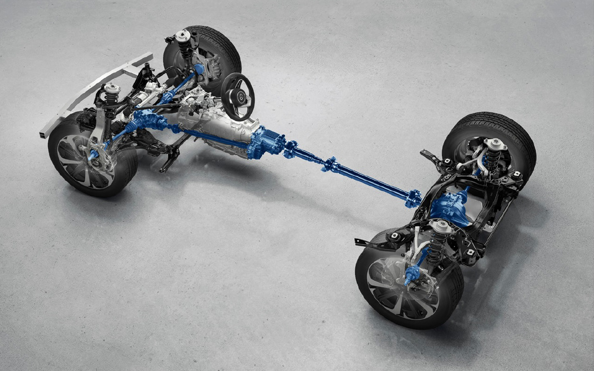 新開発の後輪駆動ベースの4WDシステム「i-ACTIV AWD」