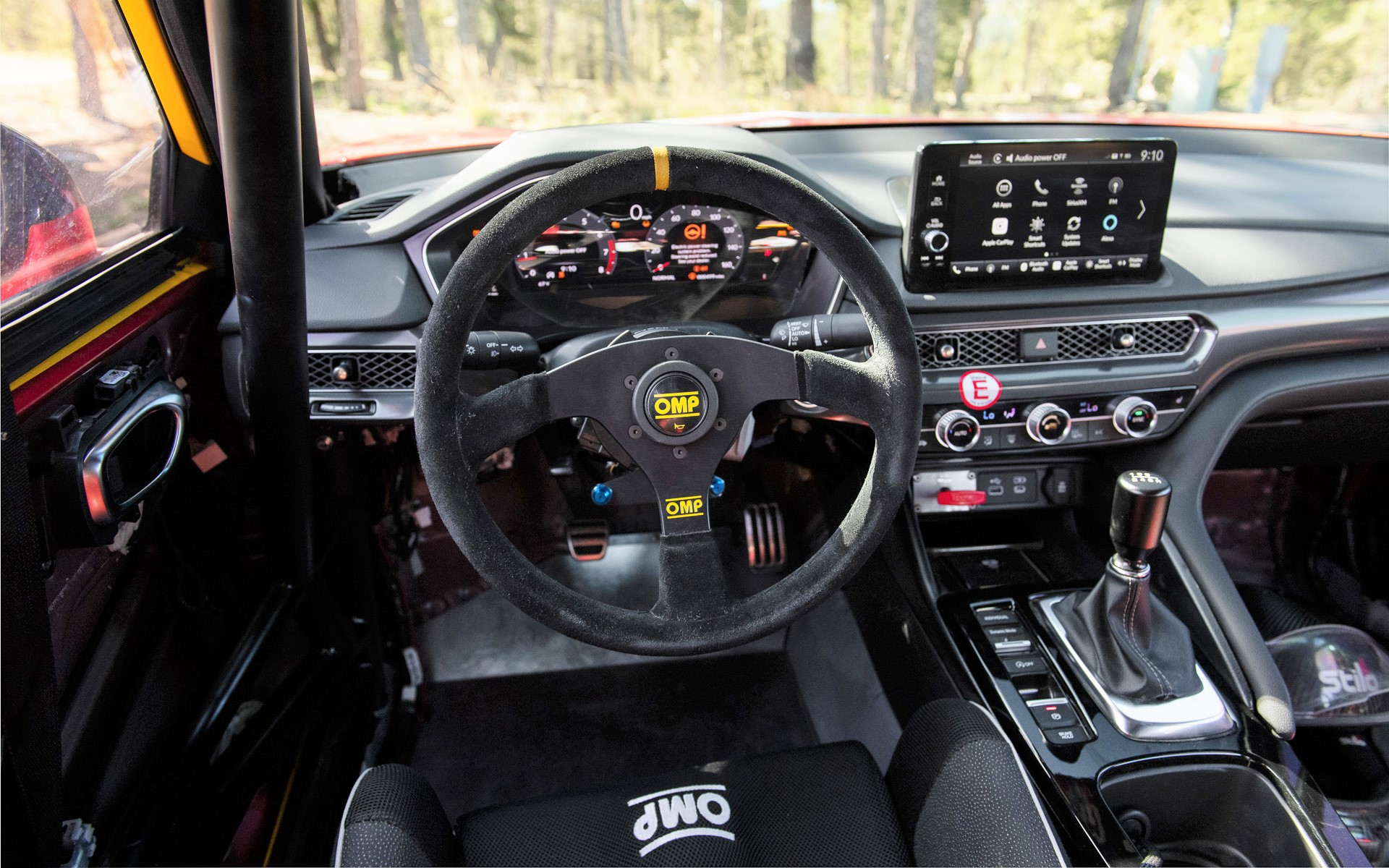 新型インテグラのコクピット