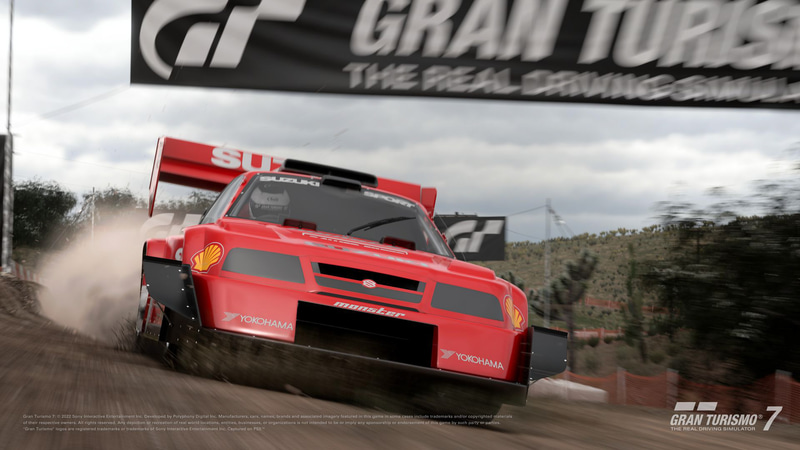 グランツーリスモ7に「スズキ V6エスクード Pikes Peak Special '98